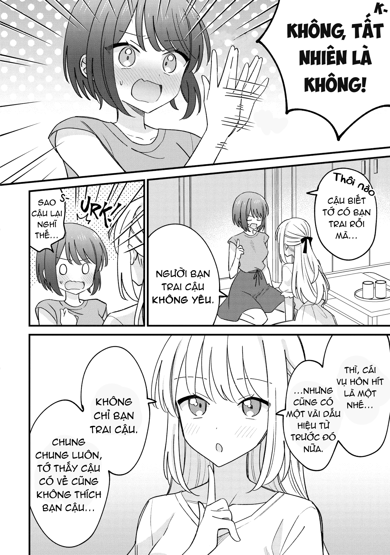 đọc truyện Kao Dake Yoi Classmate Ga Yatara To Guigui Kuru Yuri No Hanashi Chương 3 ảnh 9 tại Thiên Thai Truyện