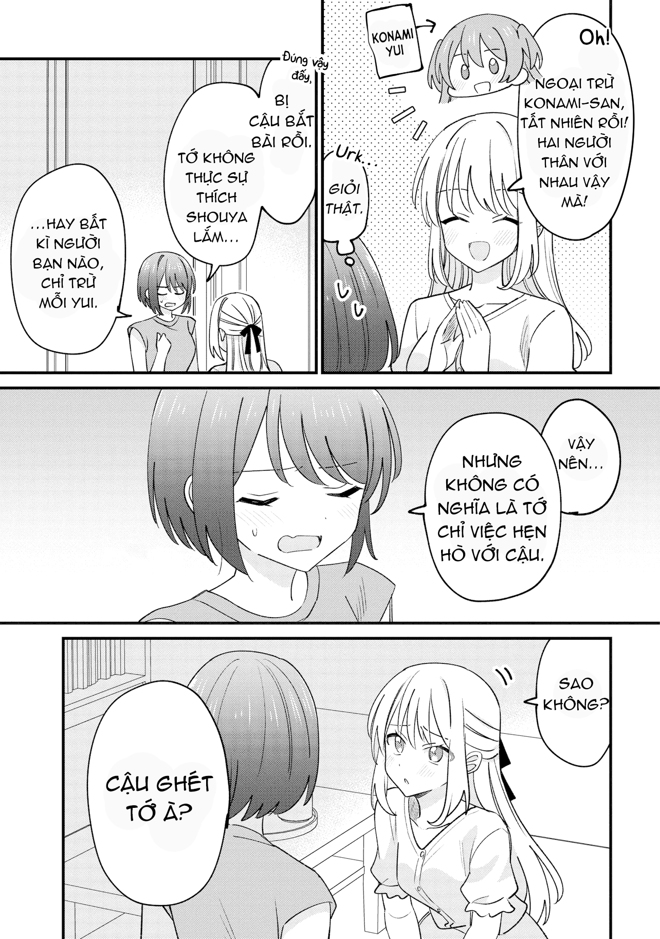 đọc truyện Kao Dake Yoi Classmate Ga Yatara To Guigui Kuru Yuri No Hanashi Chương 3 ảnh 10 tại Thiên Thai Truyện