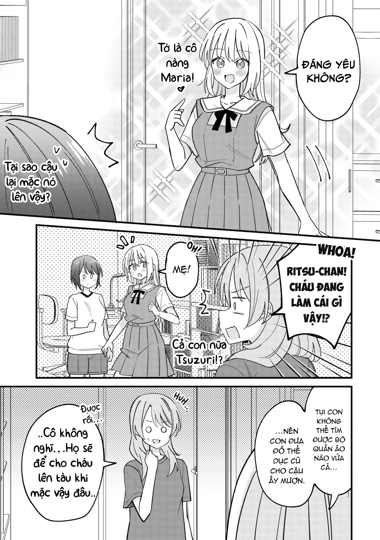 đọc truyện Kao Dake Yoi Classmate Ga Yatara To Guigui Kuru Yuri No Hanashi Chương 4 ảnh 12 tại Thiên Thai Truyện