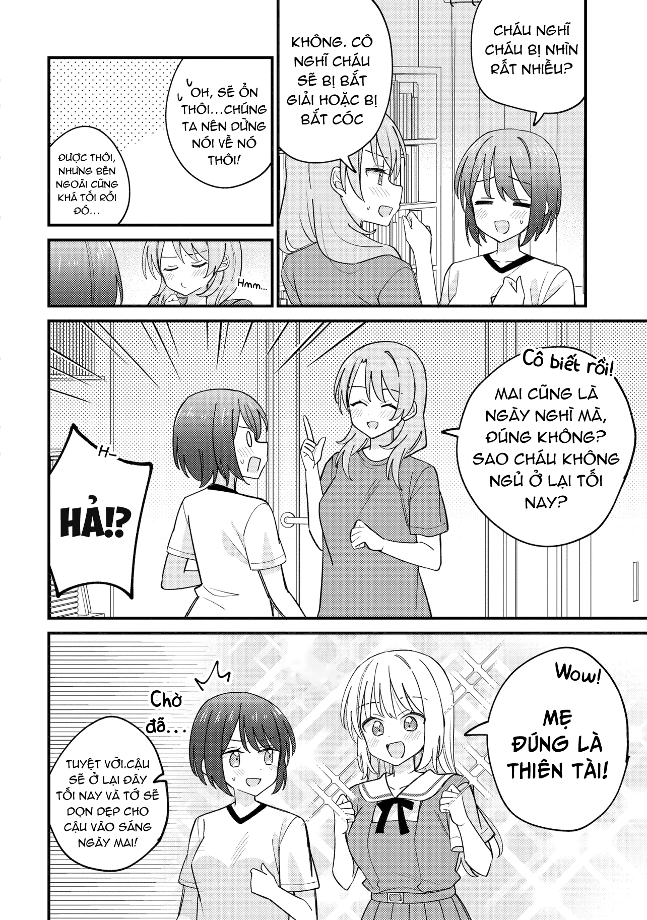 đọc truyện Kao Dake Yoi Classmate Ga Yatara To Guigui Kuru Yuri No Hanashi Chương 4 ảnh 13 tại Thiên Thai Truyện