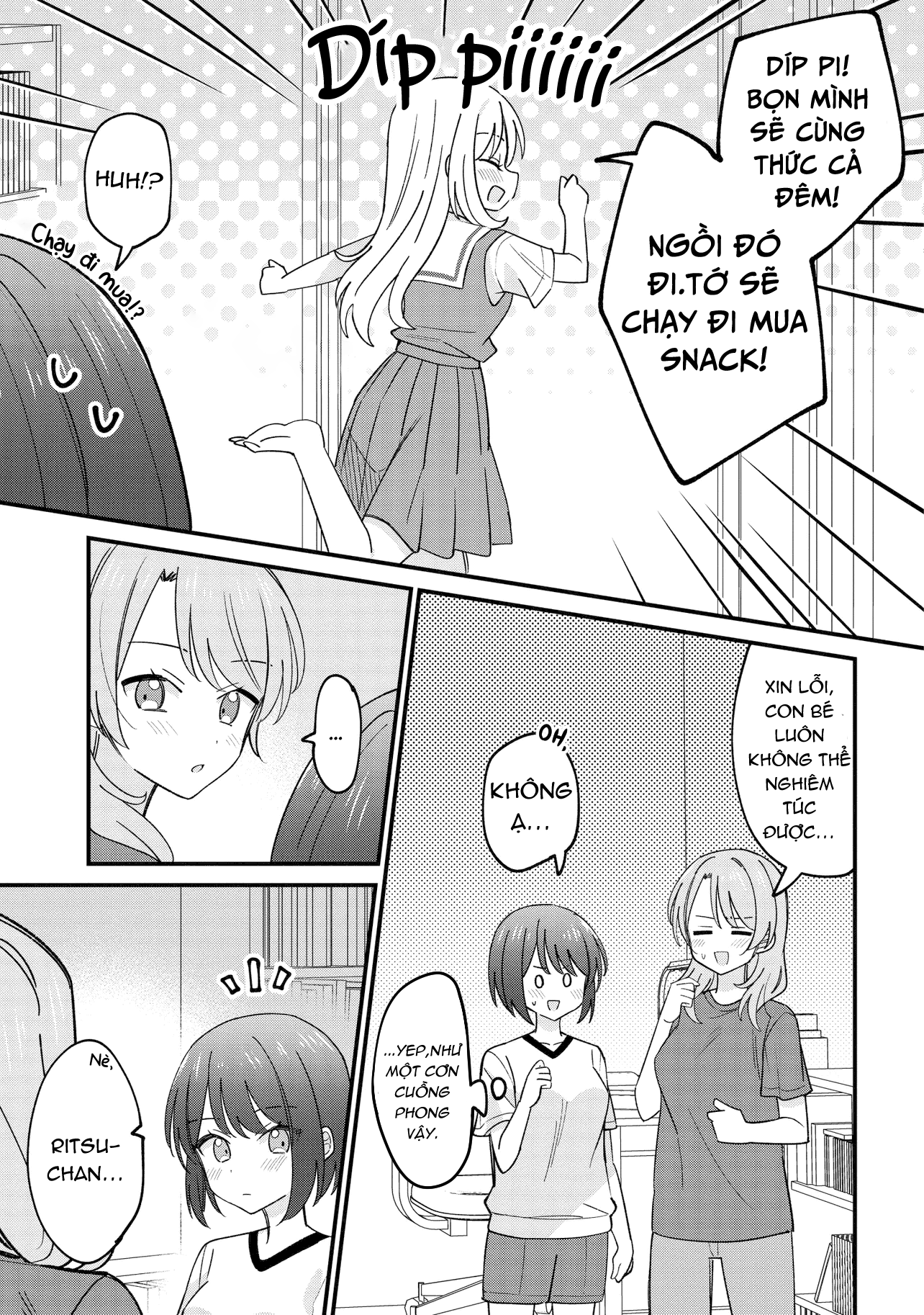 đọc truyện Kao Dake Yoi Classmate Ga Yatara To Guigui Kuru Yuri No Hanashi Chương 4 ảnh 14 tại Thiên Thai Truyện