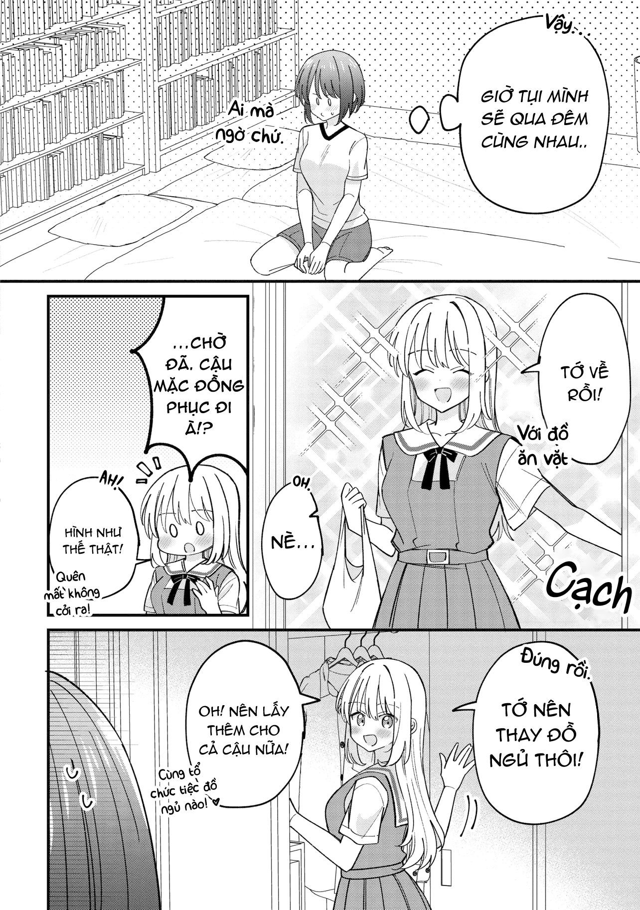 đọc truyện Kao Dake Yoi Classmate Ga Yatara To Guigui Kuru Yuri No Hanashi Chương 4 ảnh 17 tại Thiên Thai Truyện