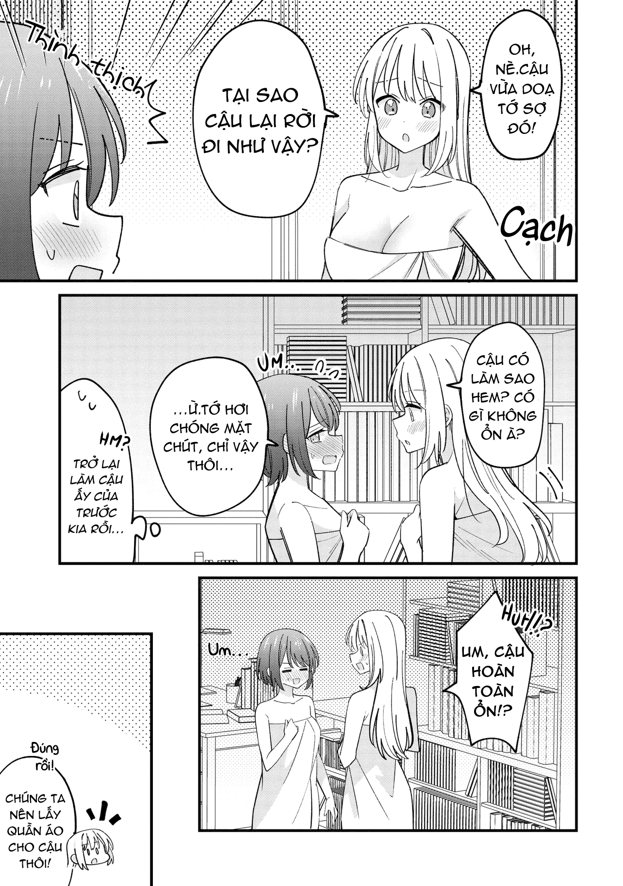 đọc truyện Kao Dake Yoi Classmate Ga Yatara To Guigui Kuru Yuri No Hanashi Chương 4 ảnh 4 tại Thiên Thai Truyện