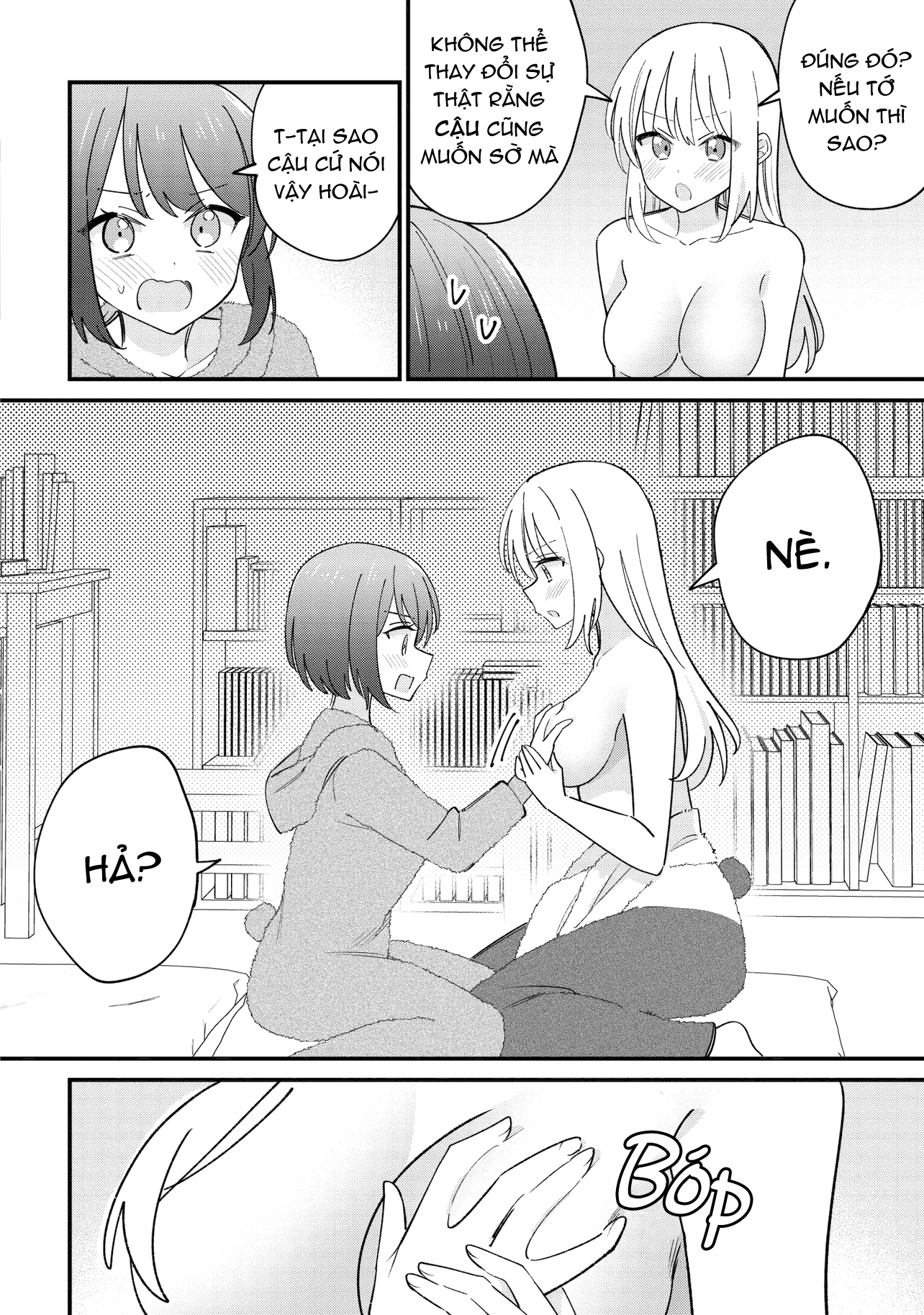 đọc truyện Kao Dake Yoi Classmate Ga Yatara To Guigui Kuru Yuri No Hanashi Chương 4 ảnh 27 tại Thiên Thai Truyện