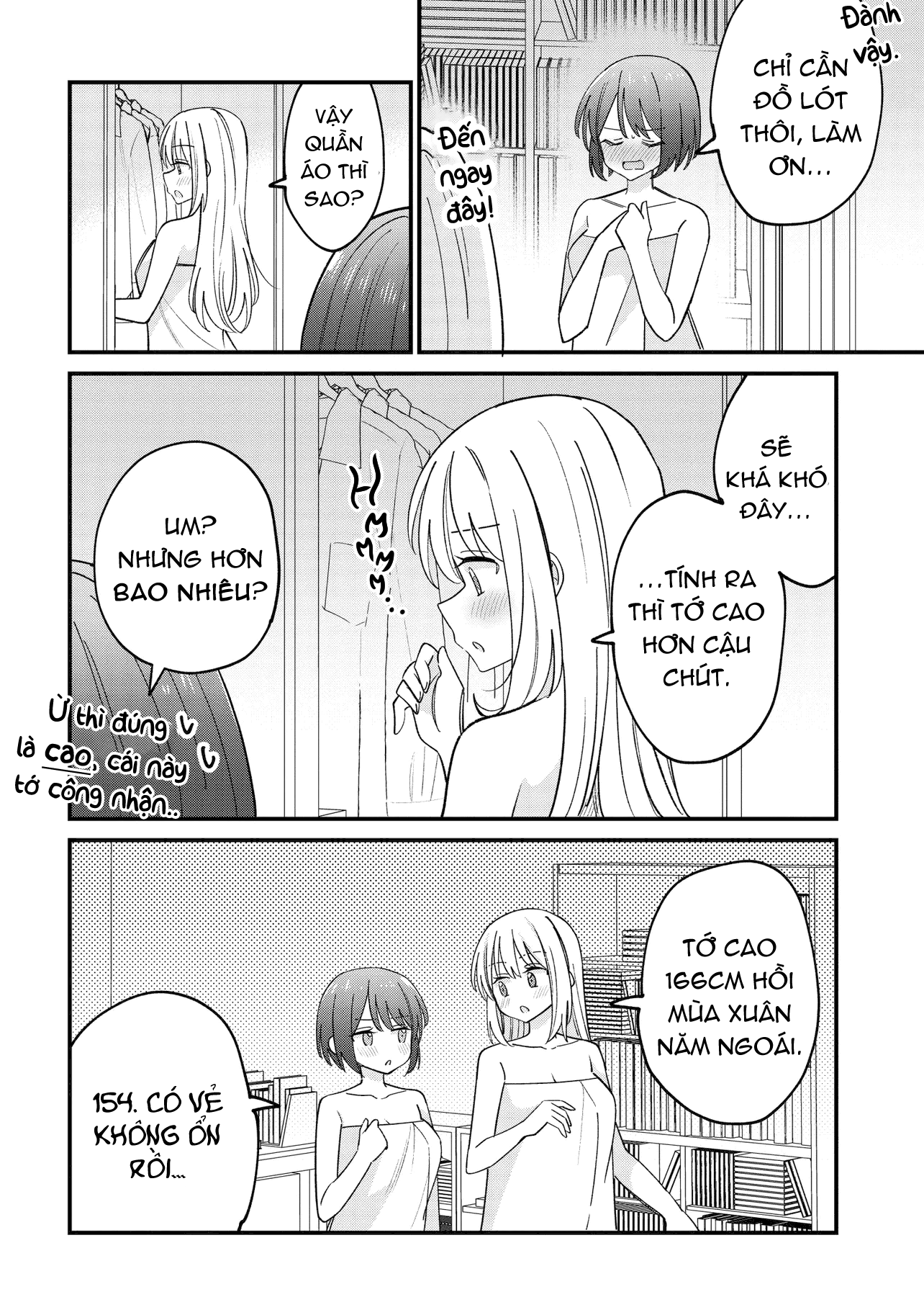 đọc truyện Kao Dake Yoi Classmate Ga Yatara To Guigui Kuru Yuri No Hanashi Chương 4 ảnh 7 tại Thiên Thai Truyện