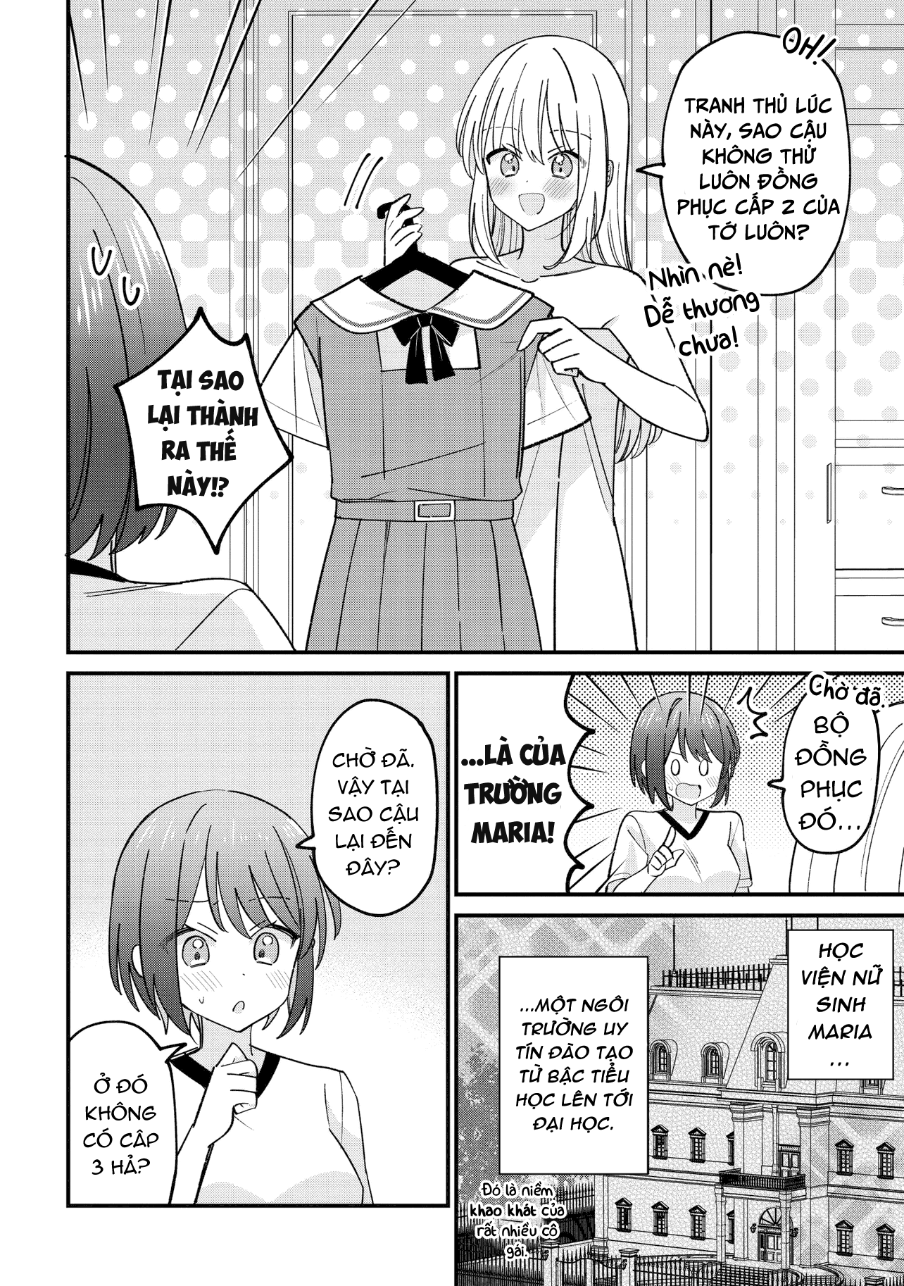 đọc truyện Kao Dake Yoi Classmate Ga Yatara To Guigui Kuru Yuri No Hanashi Chương 4 ảnh 9 tại Thiên Thai Truyện