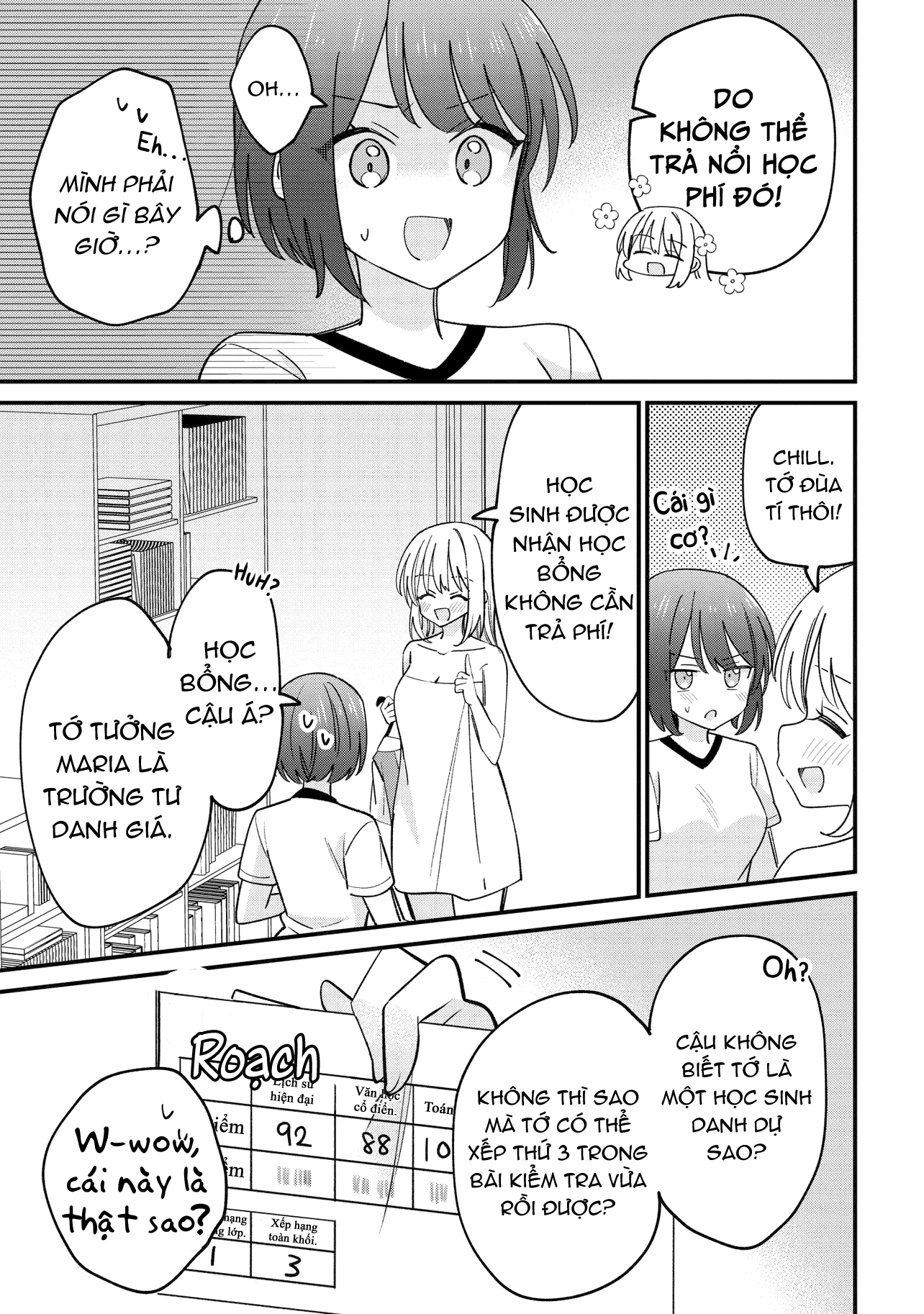 đọc truyện Kao Dake Yoi Classmate Ga Yatara To Guigui Kuru Yuri No Hanashi Chương 4 ảnh 10 tại Thiên Thai Truyện