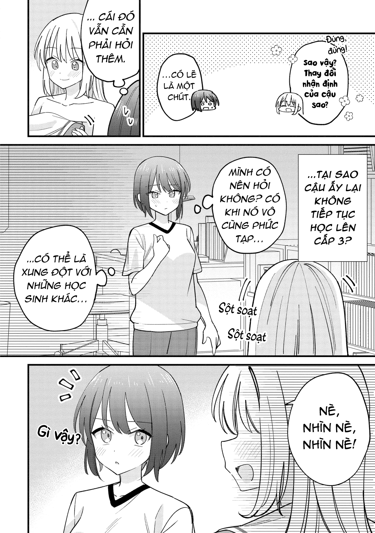 đọc truyện Kao Dake Yoi Classmate Ga Yatara To Guigui Kuru Yuri No Hanashi Chương 4 ảnh 11 tại Thiên Thai Truyện