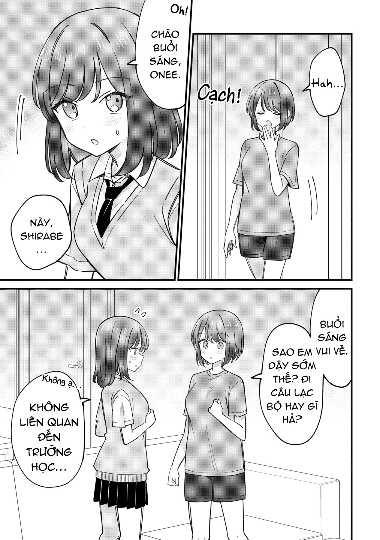 đọc truyện Kao Dake Yoi Classmate Ga Yatara To Guigui Kuru Yuri No Hanashi Chương 5 ảnh 2 tại Thiên Thai Truyện