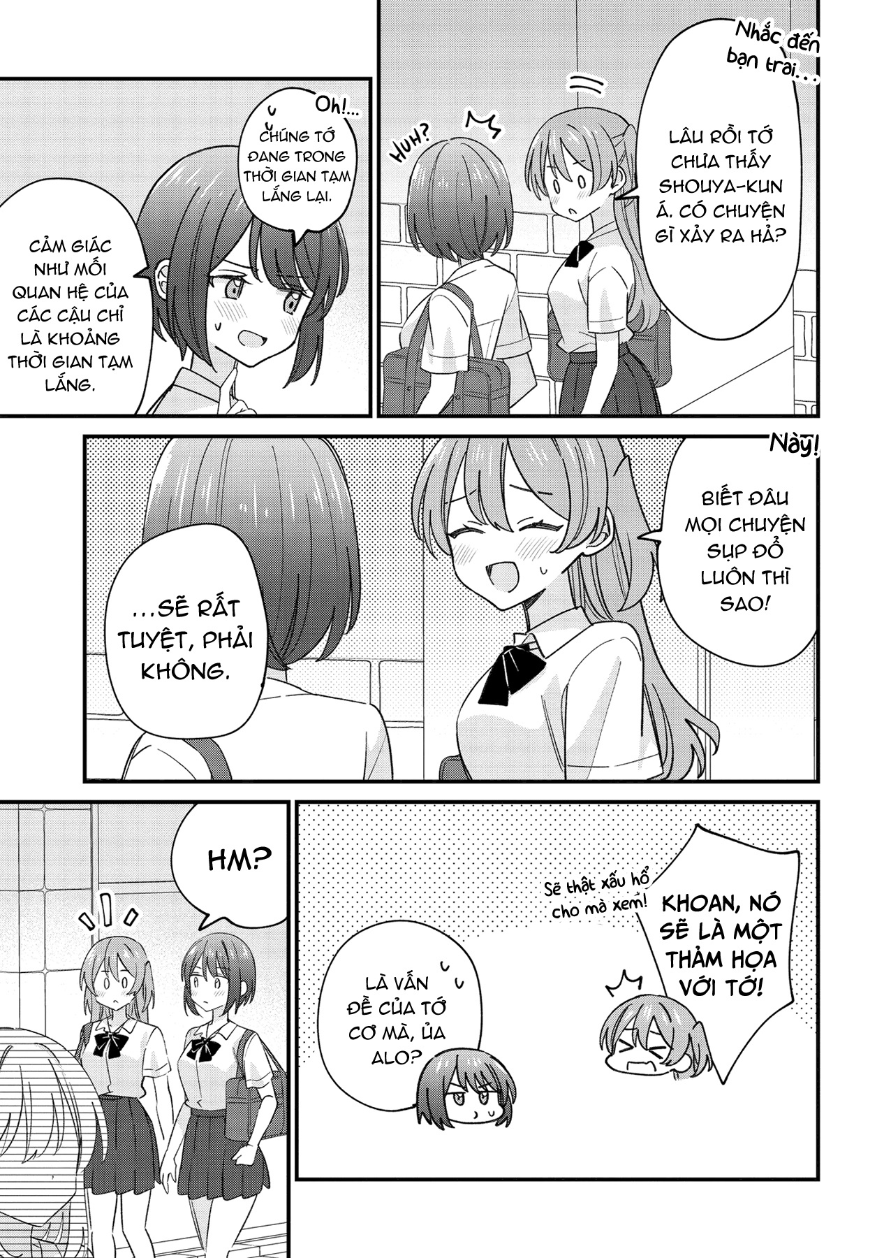 đọc truyện Kao Dake Yoi Classmate Ga Yatara To Guigui Kuru Yuri No Hanashi Chương 5 ảnh 8 tại Thiên Thai Truyện