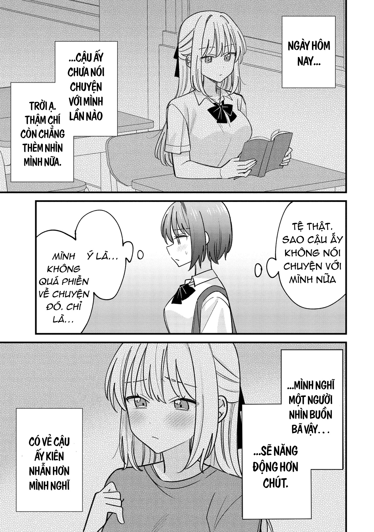 đọc truyện Kao Dake Yoi Classmate Ga Yatara To Guigui Kuru Yuri No Hanashi Chương 5 ảnh 10 tại Thiên Thai Truyện