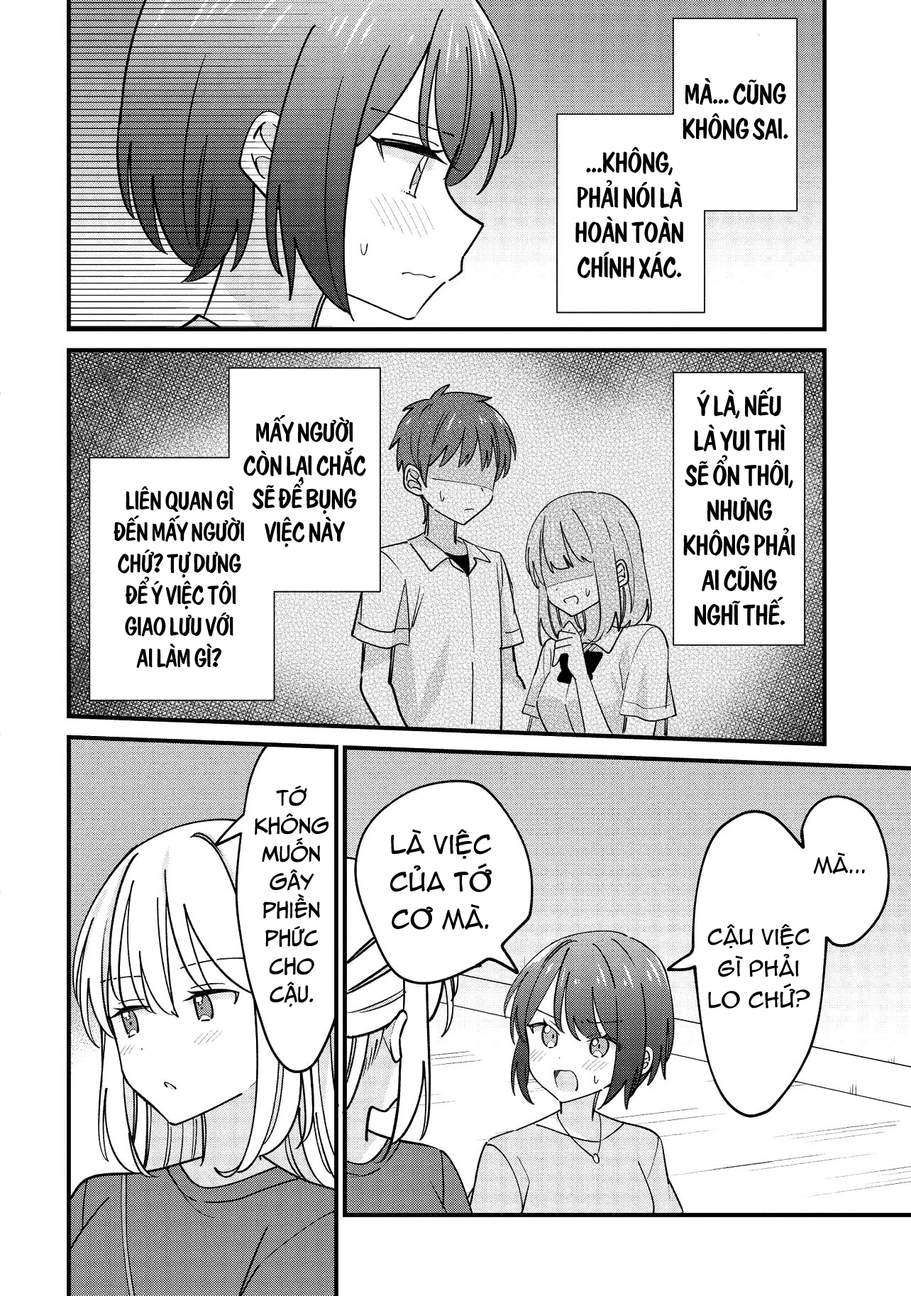 đọc truyện Kao Dake Yoi Classmate Ga Yatara To Guigui Kuru Yuri No Hanashi Chương 6 ảnh 12 tại Thiên Thai Truyện