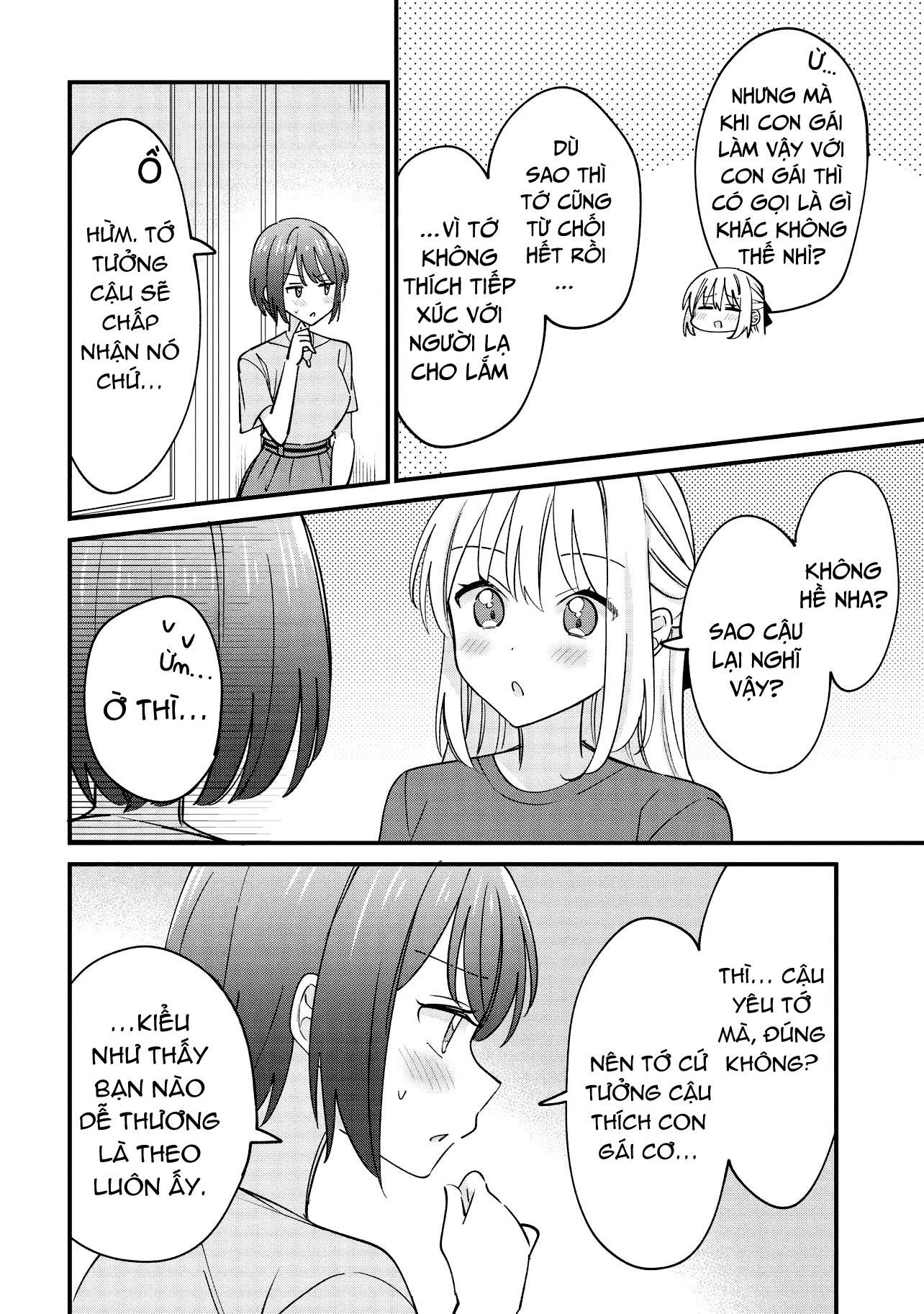 đọc truyện Kao Dake Yoi Classmate Ga Yatara To Guigui Kuru Yuri No Hanashi Chương 6 ảnh 16 tại Thiên Thai Truyện