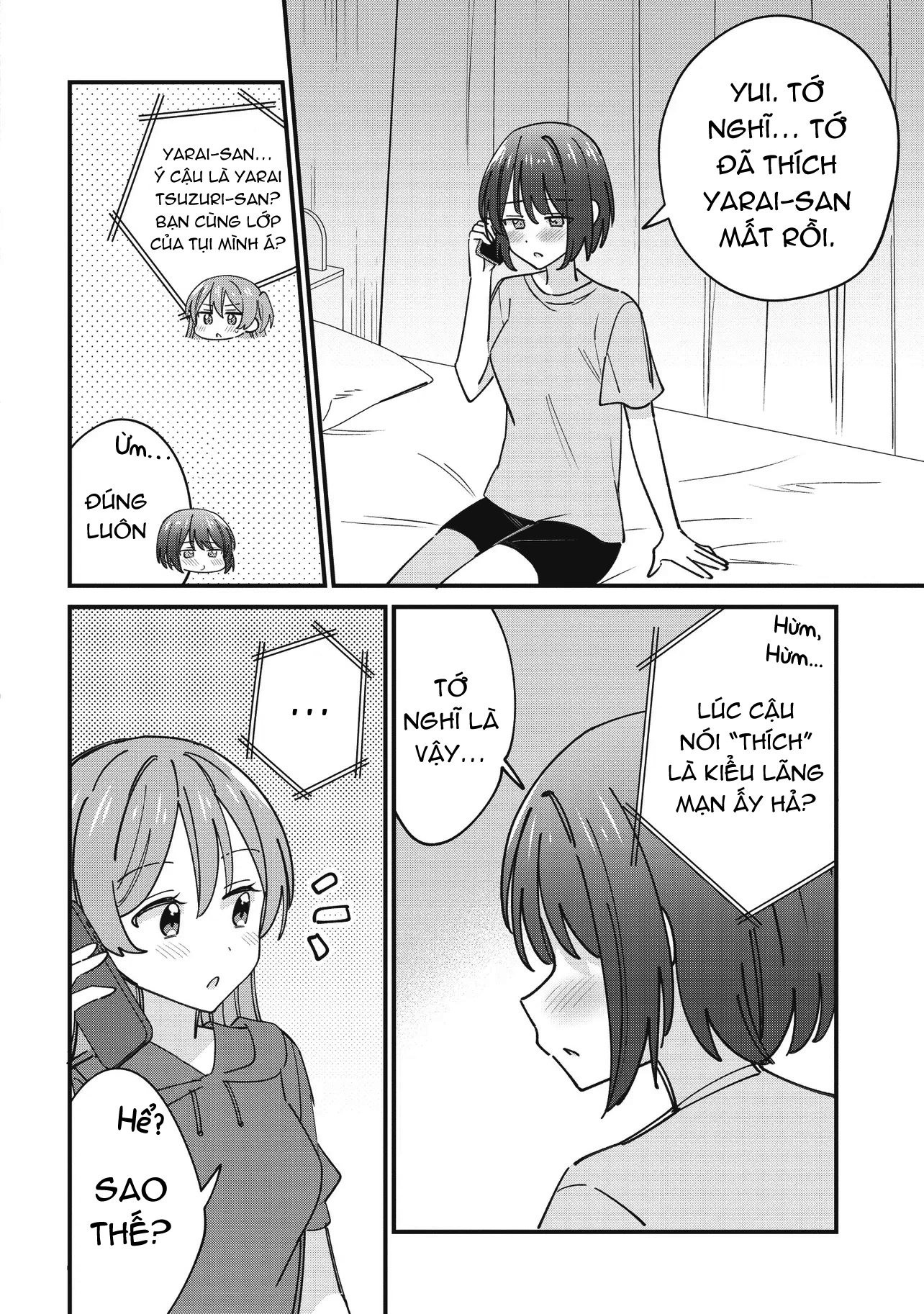 đọc truyện Kao Dake Yoi Classmate Ga Yatara To Guigui Kuru Yuri No Hanashi Chương 6 ảnh 32 tại Thiên Thai Truyện