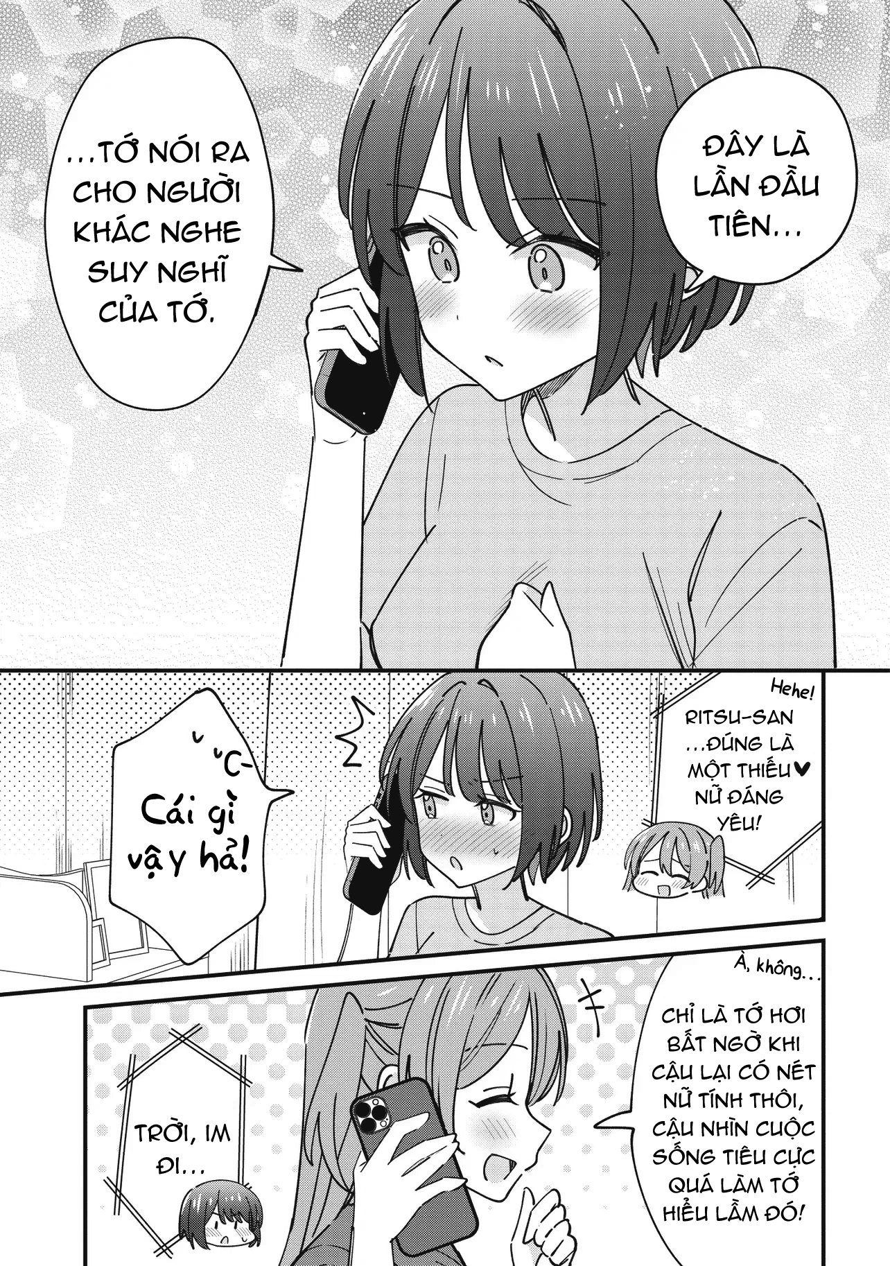 đọc truyện Kao Dake Yoi Classmate Ga Yatara To Guigui Kuru Yuri No Hanashi Chương 6 ảnh 33 tại Thiên Thai Truyện