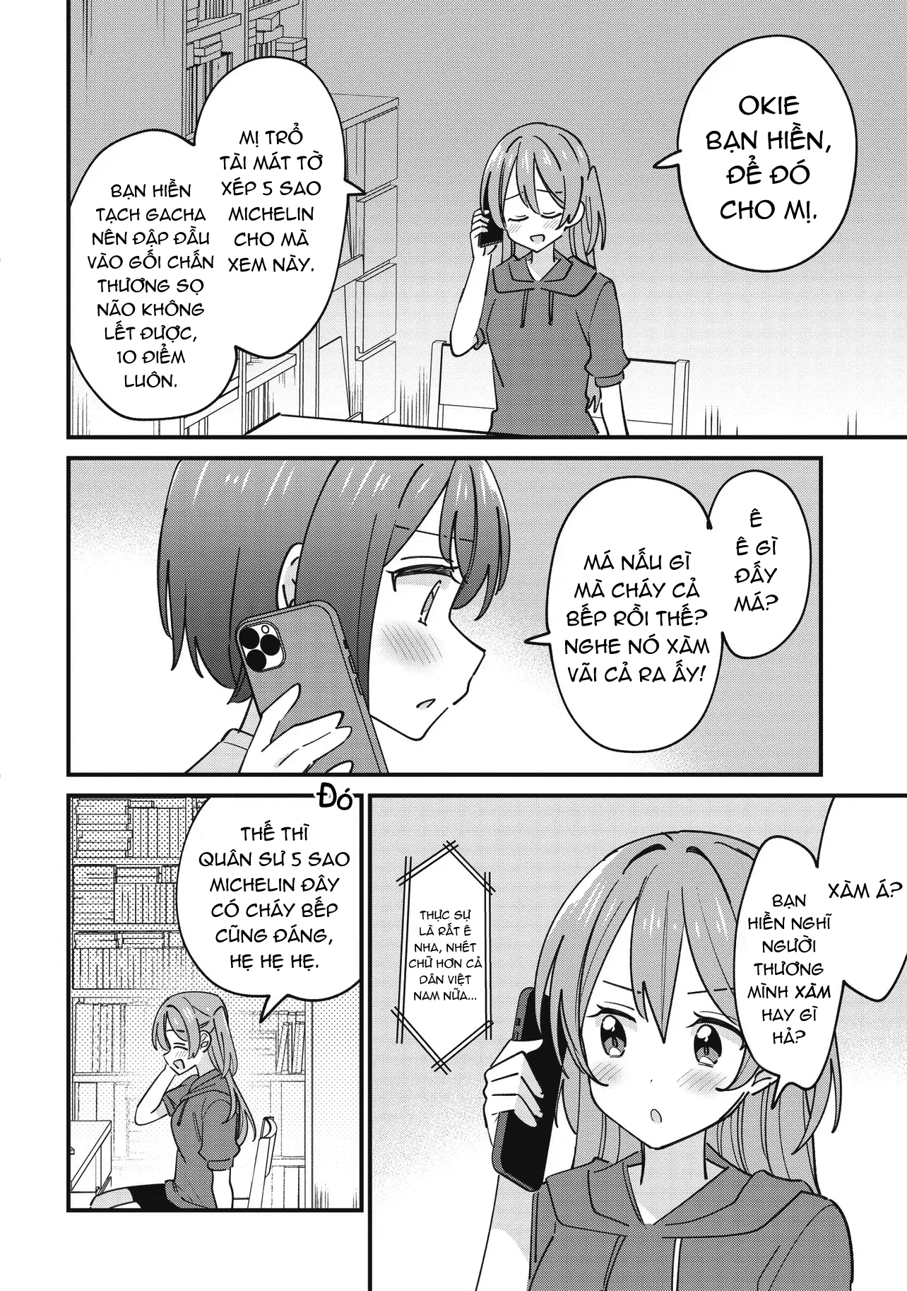 đọc truyện Kao Dake Yoi Classmate Ga Yatara To Guigui Kuru Yuri No Hanashi Chương 6 ảnh 38 tại Thiên Thai Truyện