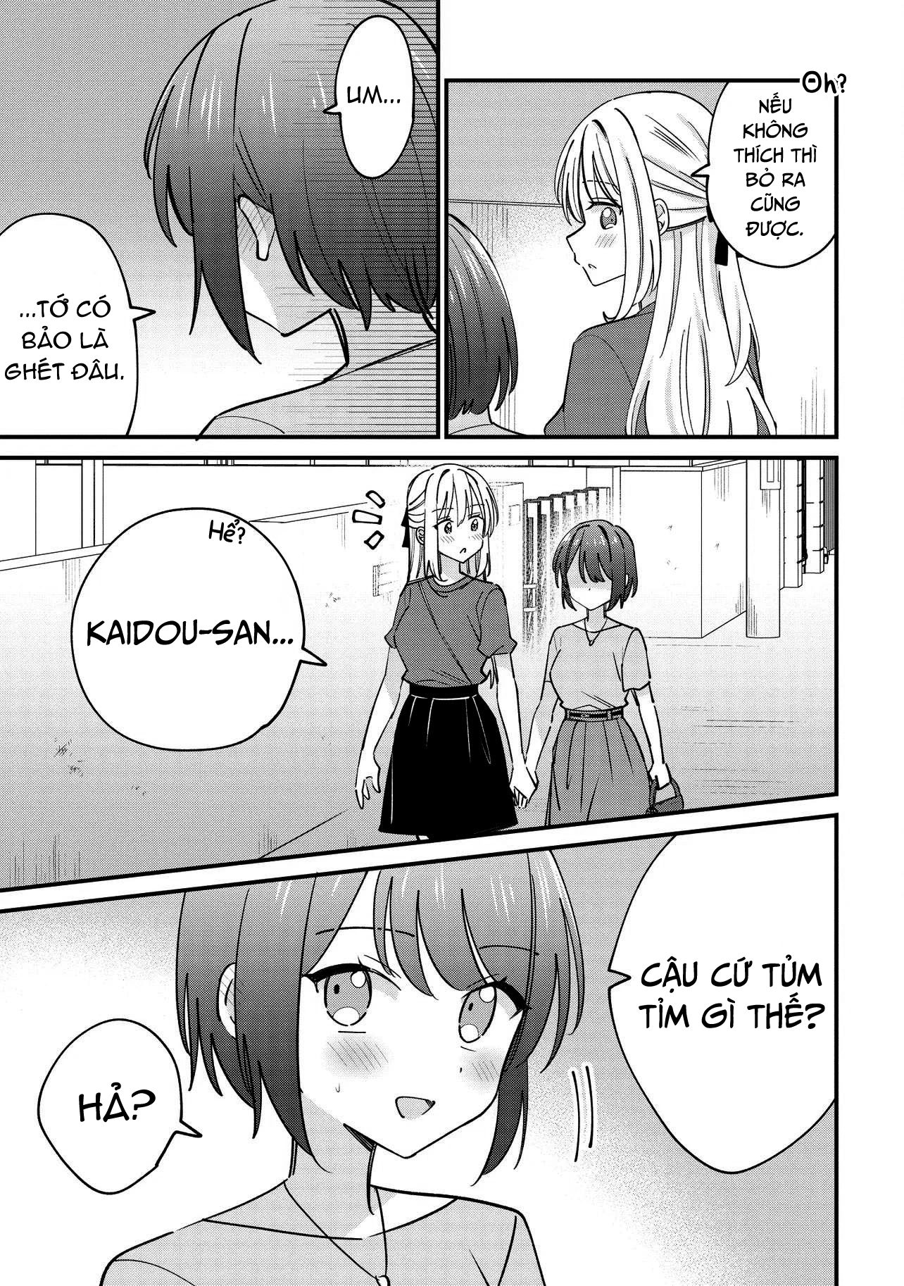 đọc truyện Kao Dake Yoi Classmate Ga Yatara To Guigui Kuru Yuri No Hanashi Chương 6 ảnh 7 tại Thiên Thai Truyện