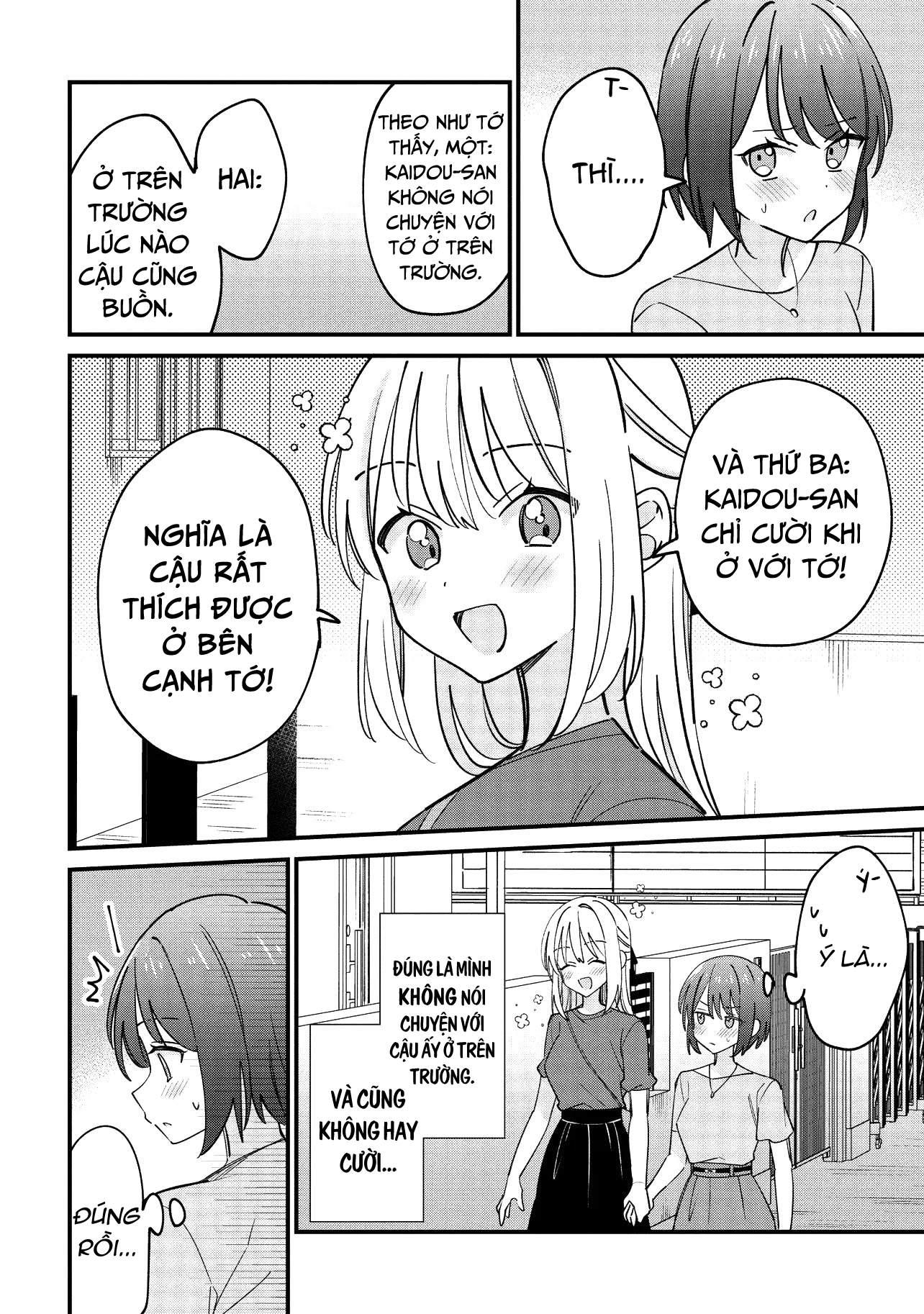 đọc truyện Kao Dake Yoi Classmate Ga Yatara To Guigui Kuru Yuri No Hanashi Chương 6 ảnh 10 tại Thiên Thai Truyện