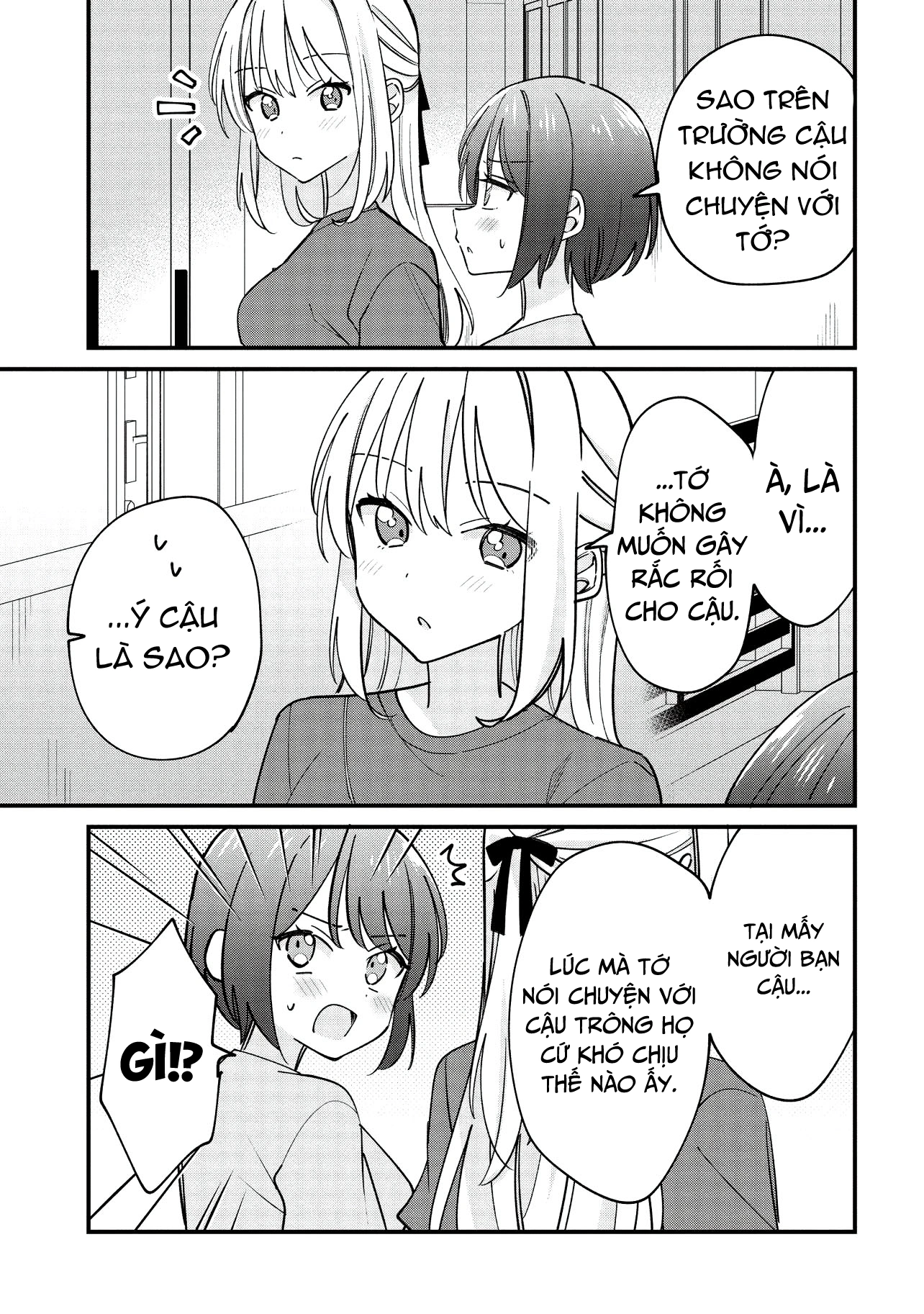 đọc truyện Kao Dake Yoi Classmate Ga Yatara To Guigui Kuru Yuri No Hanashi Chương 6 ảnh 11 tại Thiên Thai Truyện