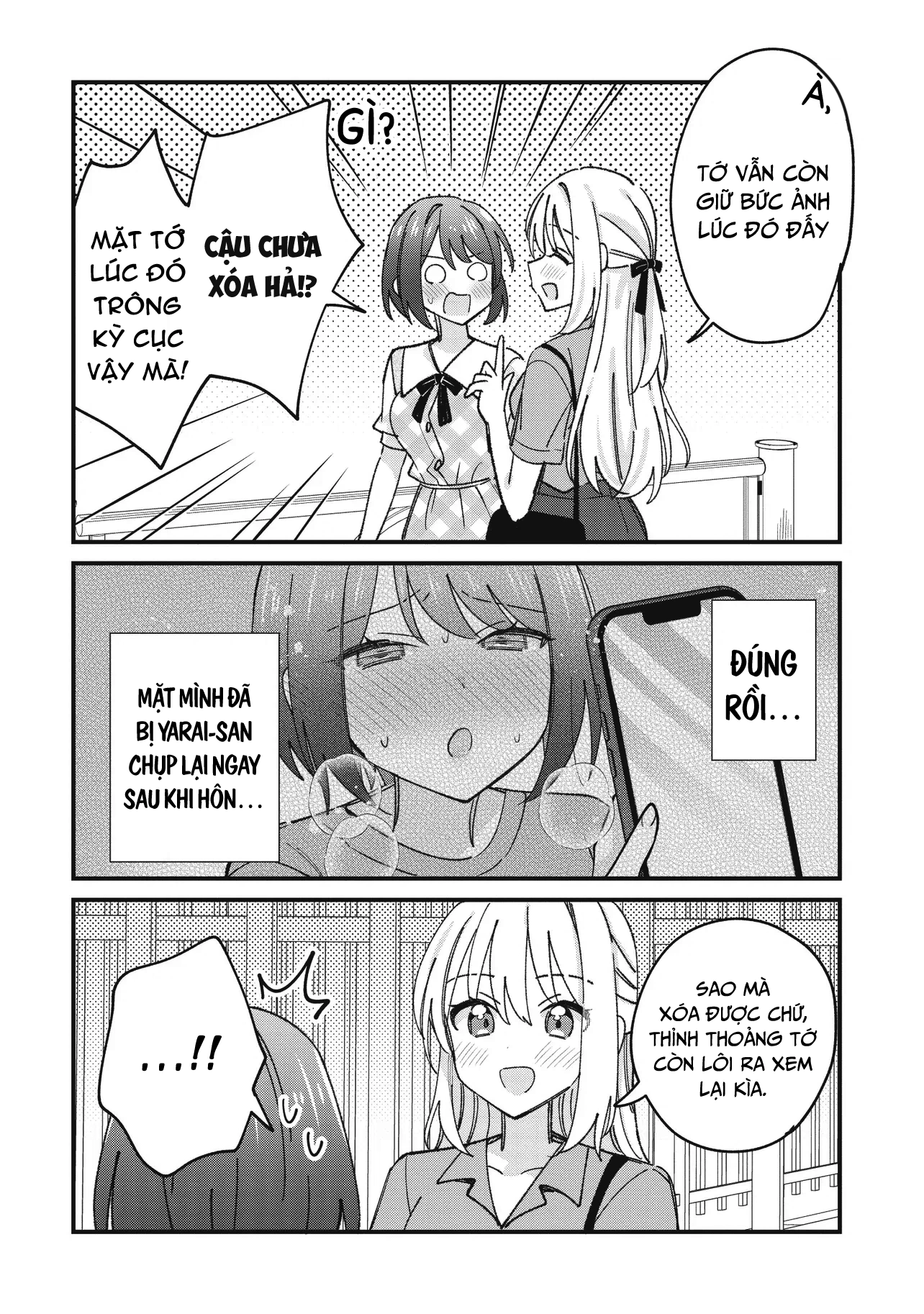 đọc truyện Kao Dake Yoi Classmate Ga Yatara To Guigui Kuru Yuri No Hanashi Chương 7 ảnh 23 tại Thiên Thai Truyện