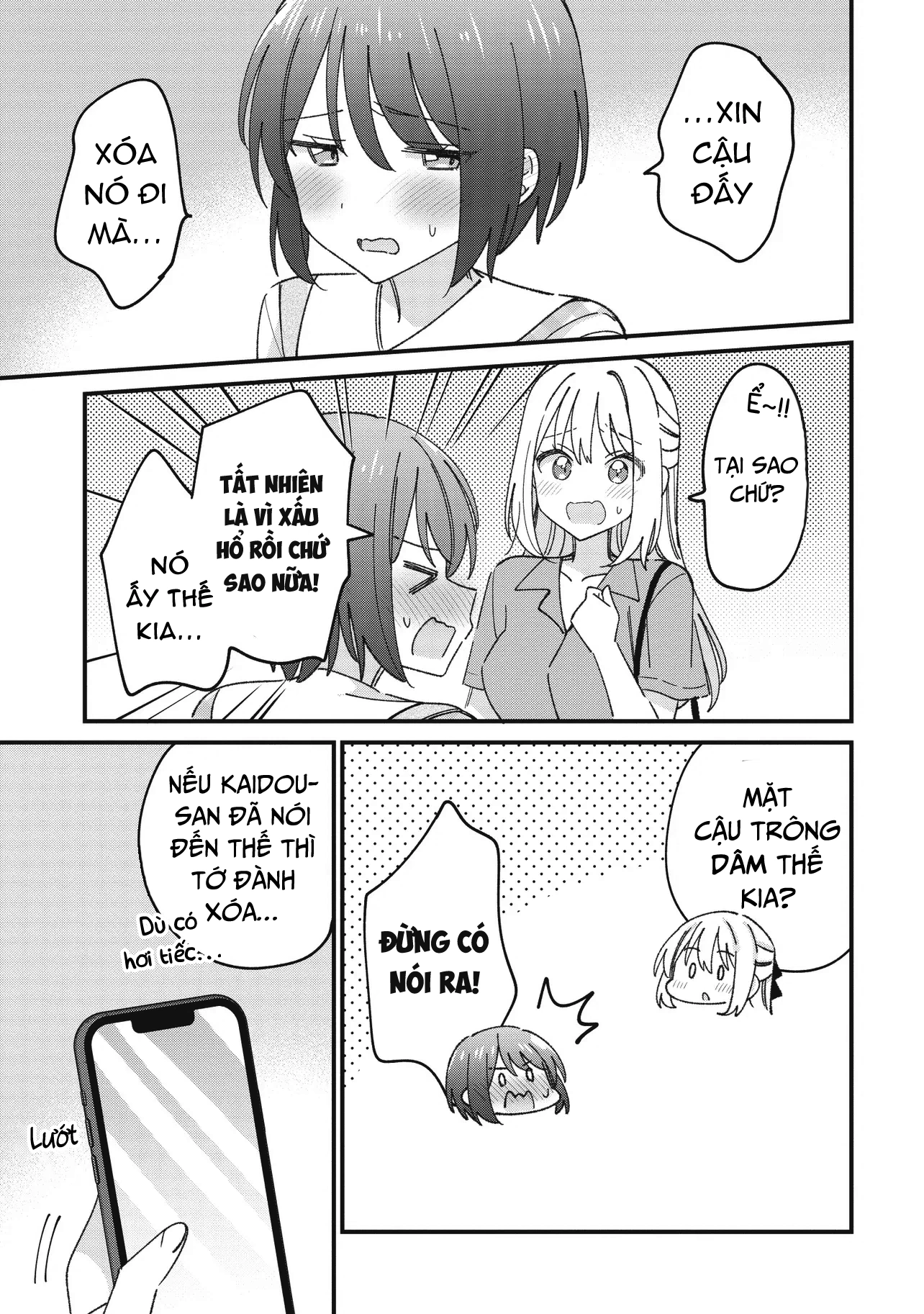 đọc truyện Kao Dake Yoi Classmate Ga Yatara To Guigui Kuru Yuri No Hanashi Chương 7 ảnh 24 tại Thiên Thai Truyện