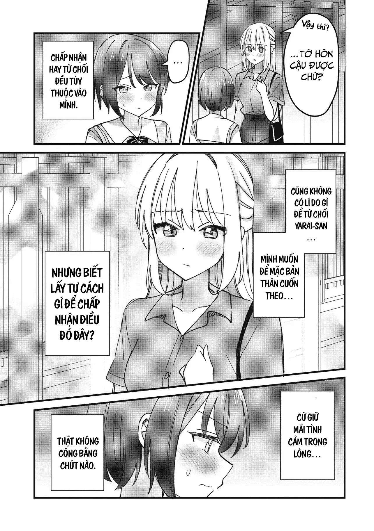 đọc truyện Kao Dake Yoi Classmate Ga Yatara To Guigui Kuru Yuri No Hanashi Chương 7 ảnh 28 tại Thiên Thai Truyện