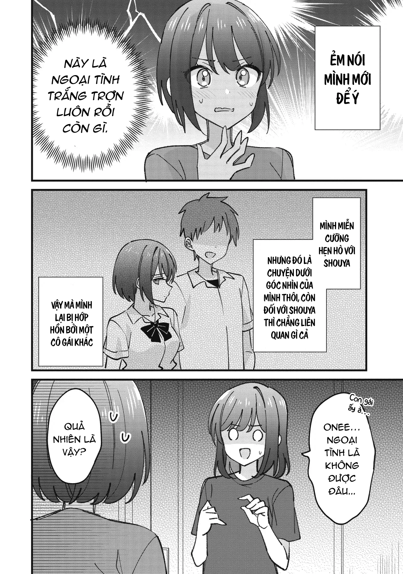 đọc truyện Kao Dake Yoi Classmate Ga Yatara To Guigui Kuru Yuri No Hanashi Chương 7 ảnh 5 tại Thiên Thai Truyện