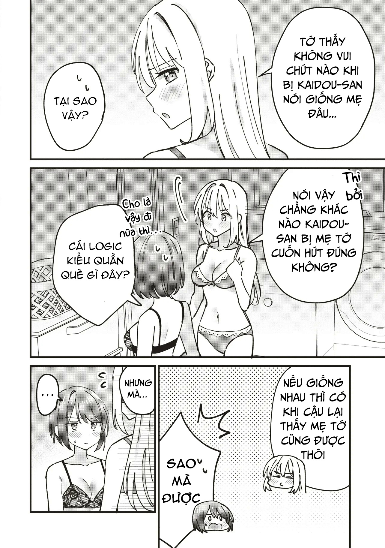 đọc truyện Kao Dake Yoi Classmate Ga Yatara To Guigui Kuru Yuri No Hanashi Chương 8 ảnh 27 tại Thiên Thai Truyện