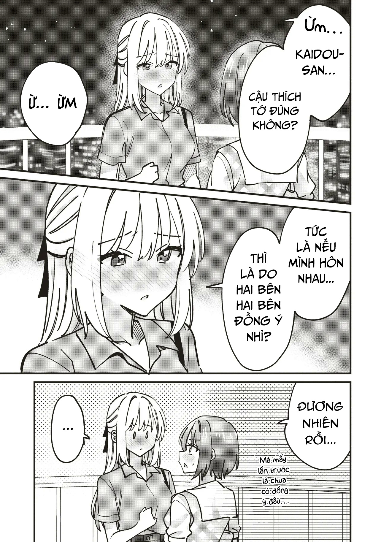 đọc truyện Kao Dake Yoi Classmate Ga Yatara To Guigui Kuru Yuri No Hanashi Chương 8 ảnh 8 tại Thiên Thai Truyện