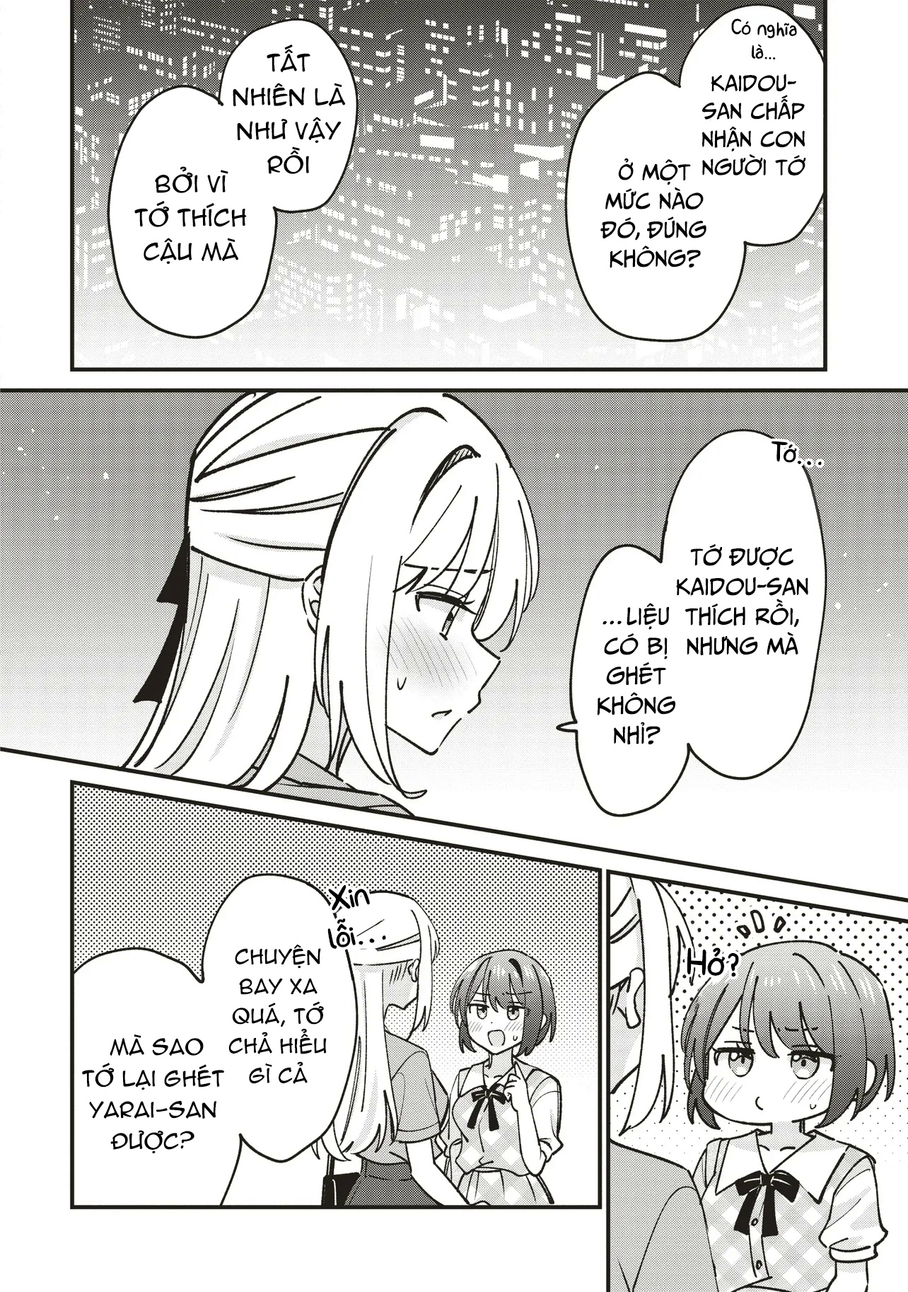 đọc truyện Kao Dake Yoi Classmate Ga Yatara To Guigui Kuru Yuri No Hanashi Chương 8 ảnh 9 tại Thiên Thai Truyện