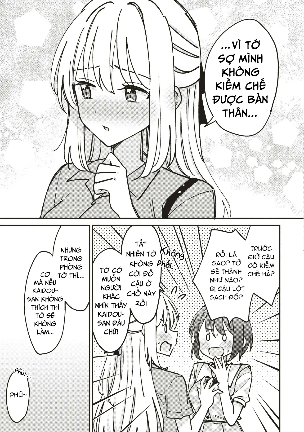 đọc truyện Kao Dake Yoi Classmate Ga Yatara To Guigui Kuru Yuri No Hanashi Chương 8 ảnh 10 tại Thiên Thai Truyện