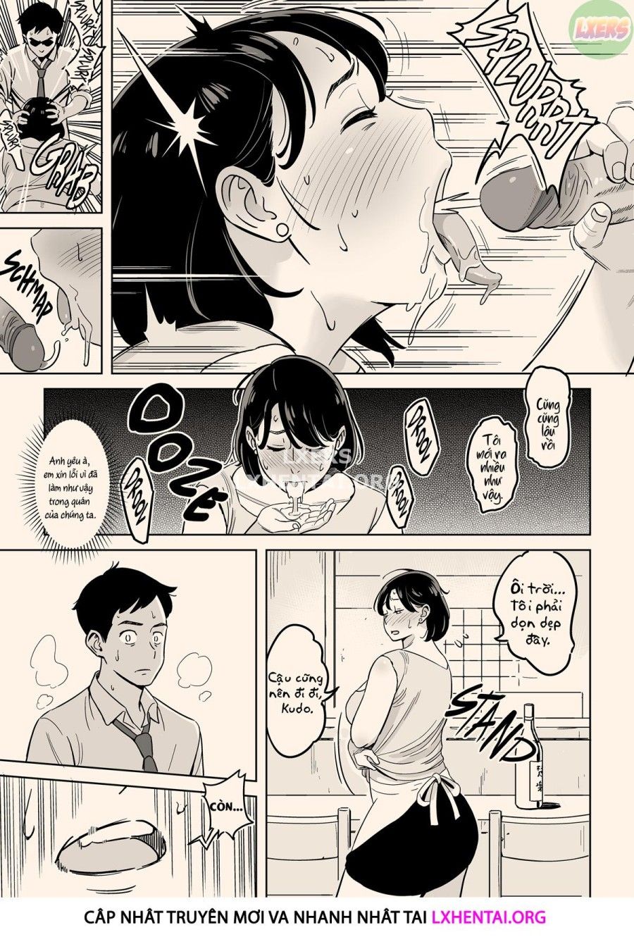 đọc truyện Karada Mo Oishii Shokudou No Keitai Houman Zuma Oneshot ảnh 21 tại Thiên Thai Truyện