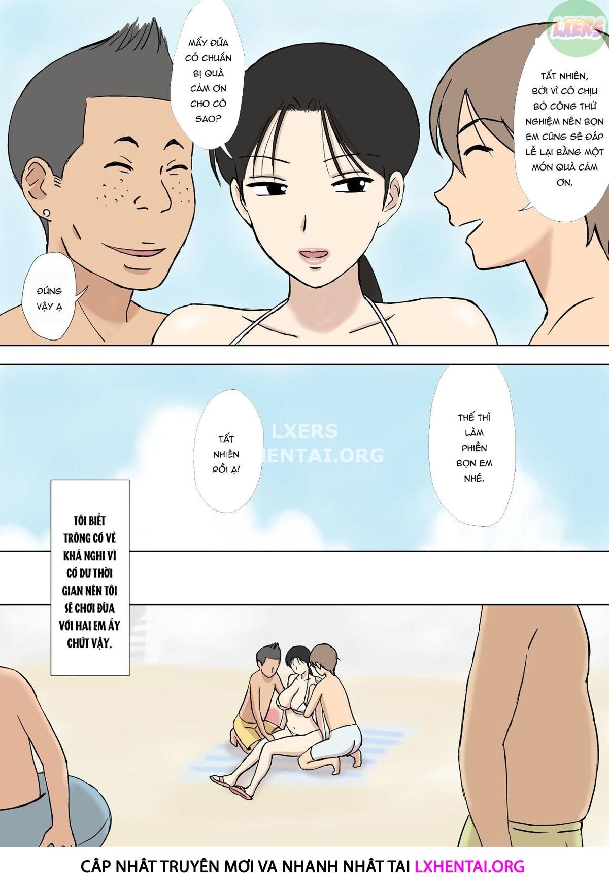 đọc truyện Karamare Tsuma No Kyouko-san Abunai Kaisuiyoku Hen + Zetsurin Gikei Hen Oneshot ảnh 10 tại Giả Dược