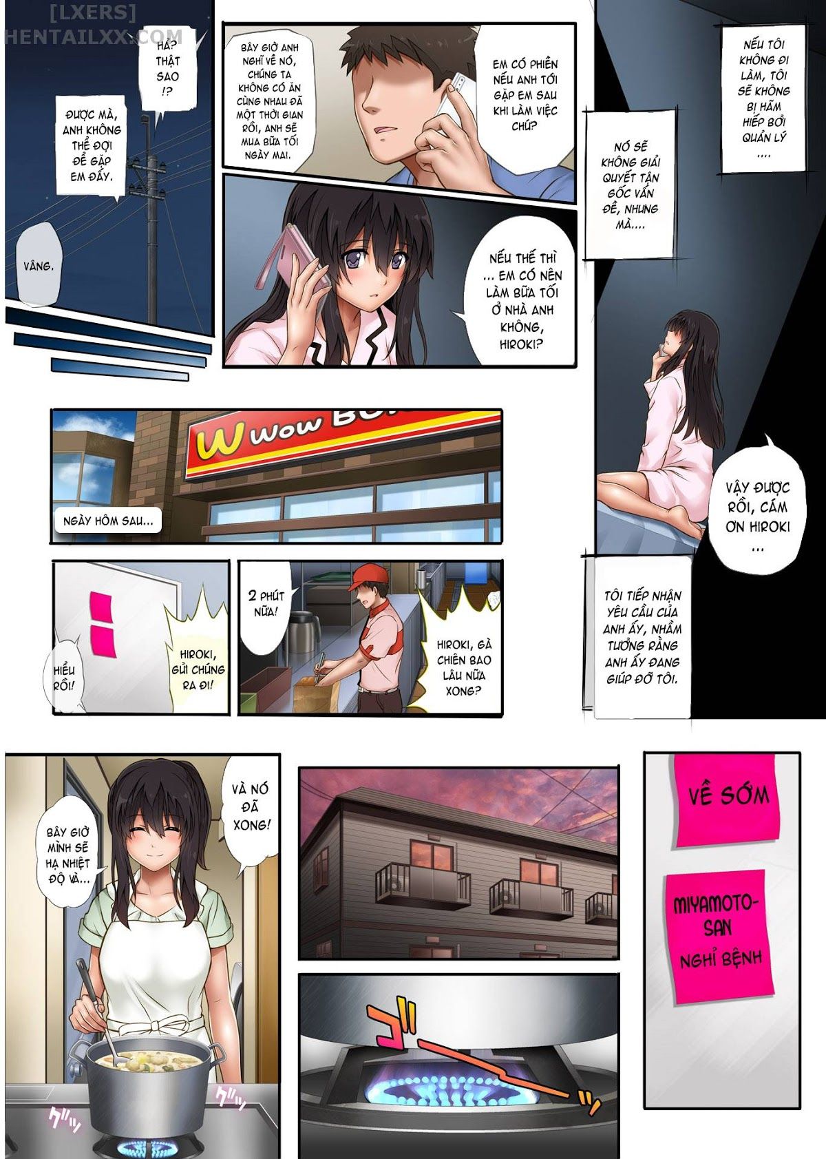 đọc truyện Kare To Watashi To Tenchou No Shinya Kinmu Chương 2 ảnh 29 tại Thiên Thai Truyện