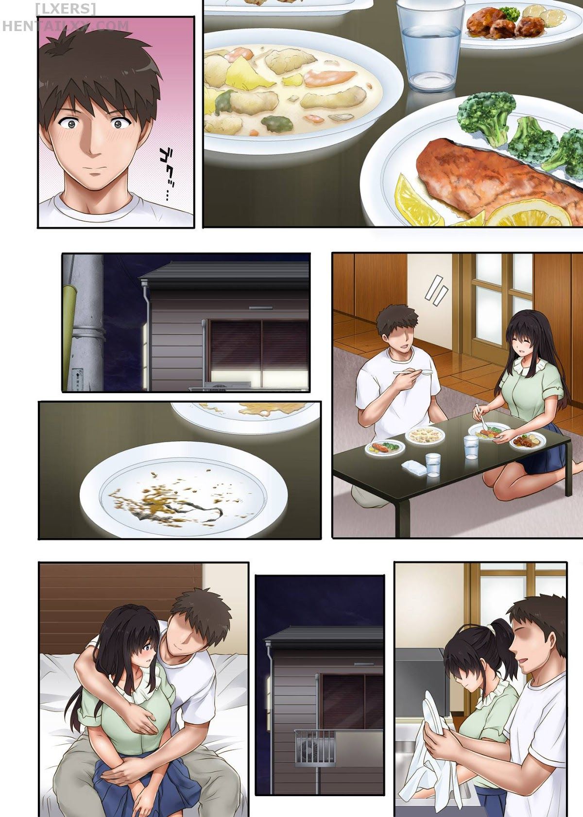 đọc truyện Kare To Watashi To Tenchou No Shinya Kinmu Chương 2 ảnh 55 tại Thiên Thai Truyện