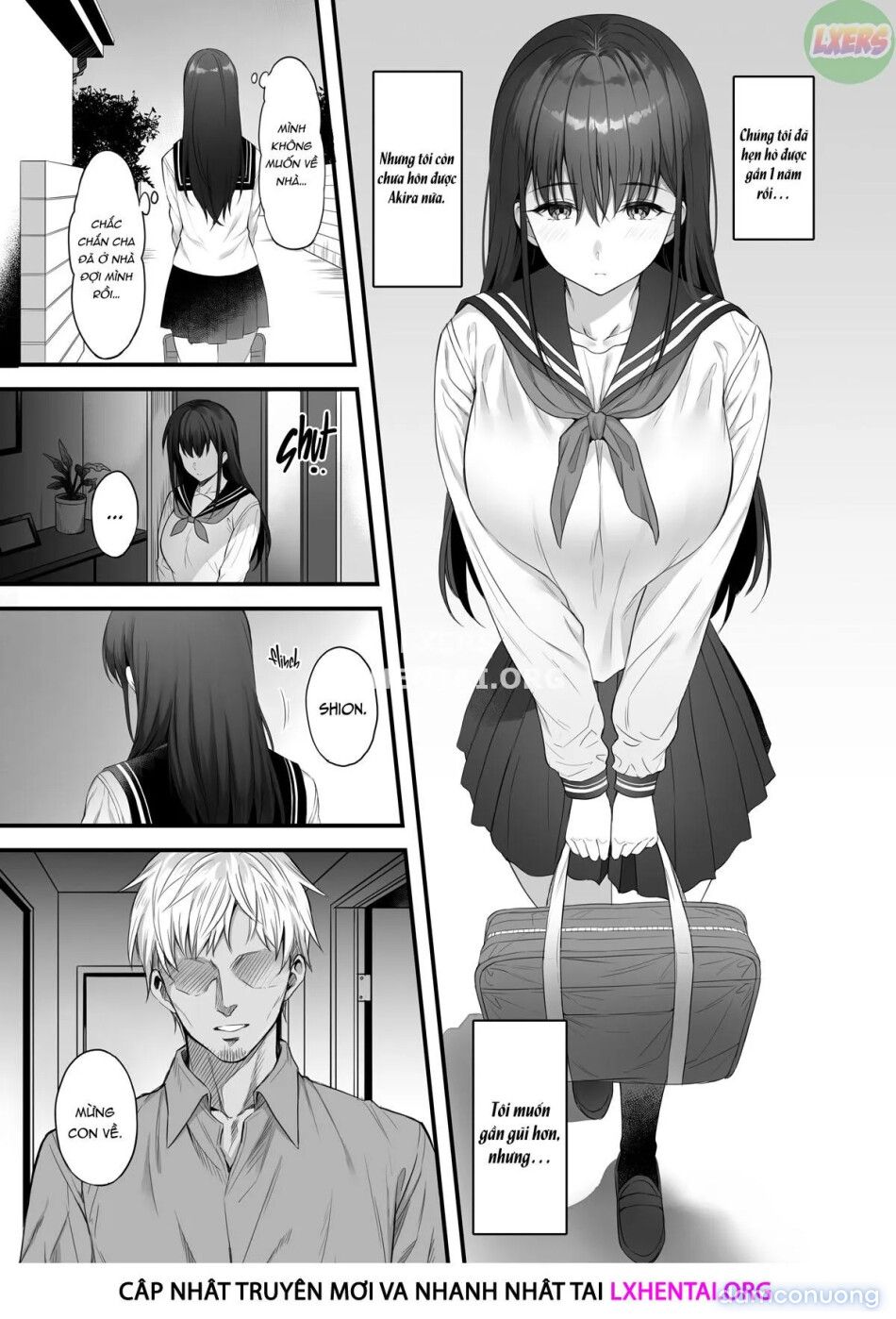 đọc truyện Kareshi Ga Iru No Ni Gifu Ni Mainichi Sex O Kyouyou Sarete Imasu. Chương 1 ảnh 6 tại Thiên Thai Truyện