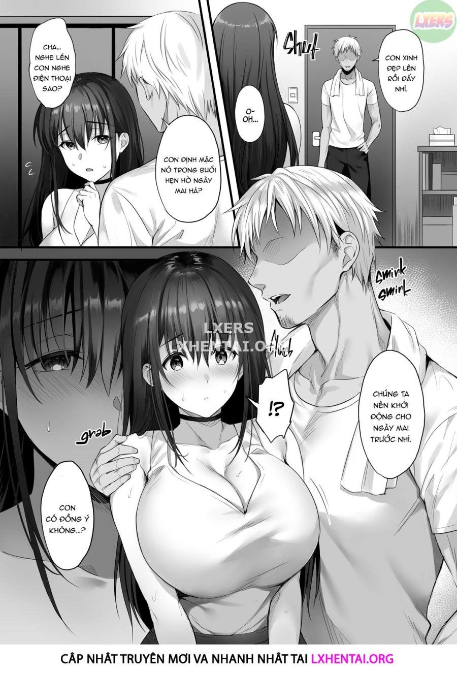 Kareshi Ga Iru No Ni Gifu Ni Mainichi Sex O Kyouyou Sarete Imasu. Oneshot page 24 - Giả Dược