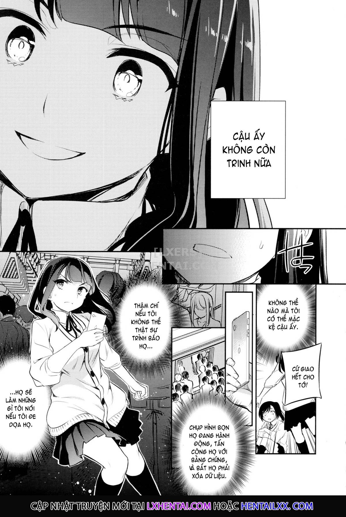 đọc truyện Kareshi To Hatsu H Mokuzen Ni Chikan Ni Ntr-reta Shoujo Chương 4 ảnh 9 tại Thiên Thai Truyện