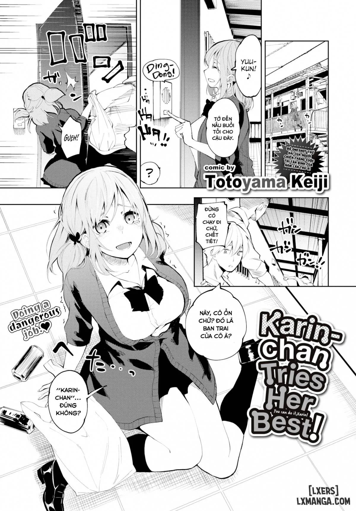 Karin-chan Tries Her Best Chương 1 page 1 - Giả Dược