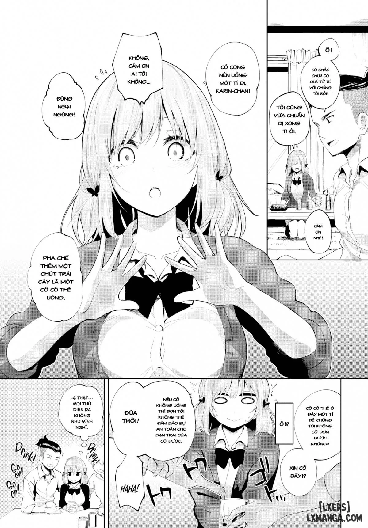 Karin-chan Tries Her Best Chương 1 page 3 - Giả Dược