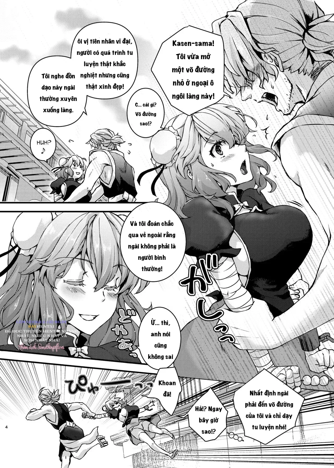 đọc truyện Kasen À Hãy Để Ta Huấn Luyện Em Chương 1 ảnh 4 tại Thiên Thai Truyện