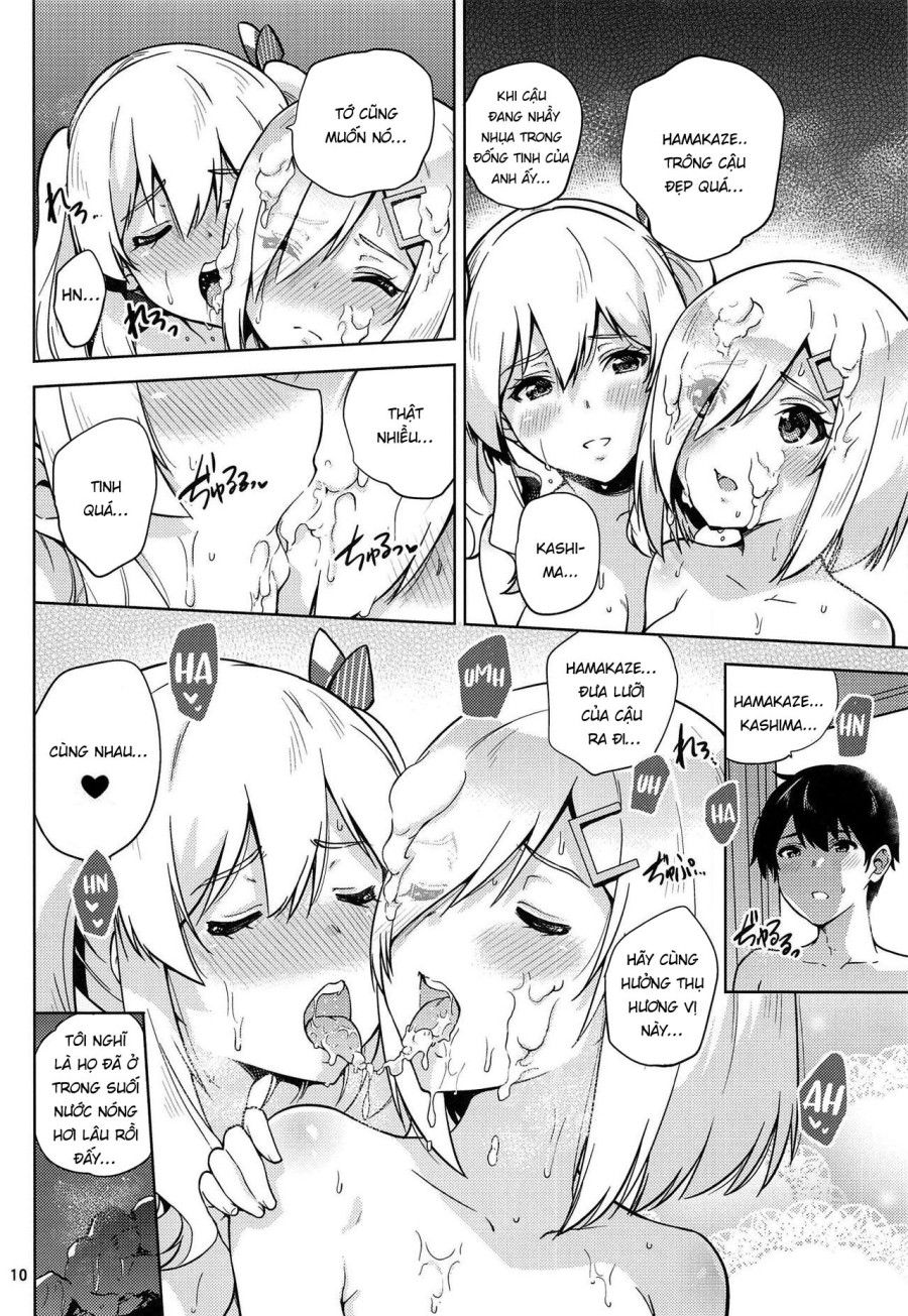 Kashima Và Hamakaze Ở Suối Nước Nóng Oneshot page 13 - Giả Dược