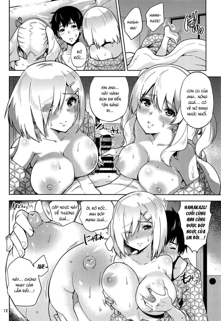 Kashima Và Hamakaze Ở Suối Nước Nóng Oneshot page 15 - Giả Dược