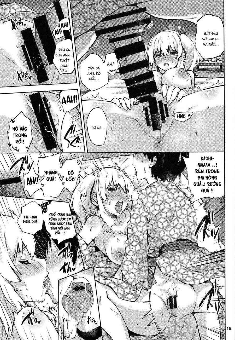 Kashima Và Hamakaze Ở Suối Nước Nóng Oneshot page 18 - Giả Dược