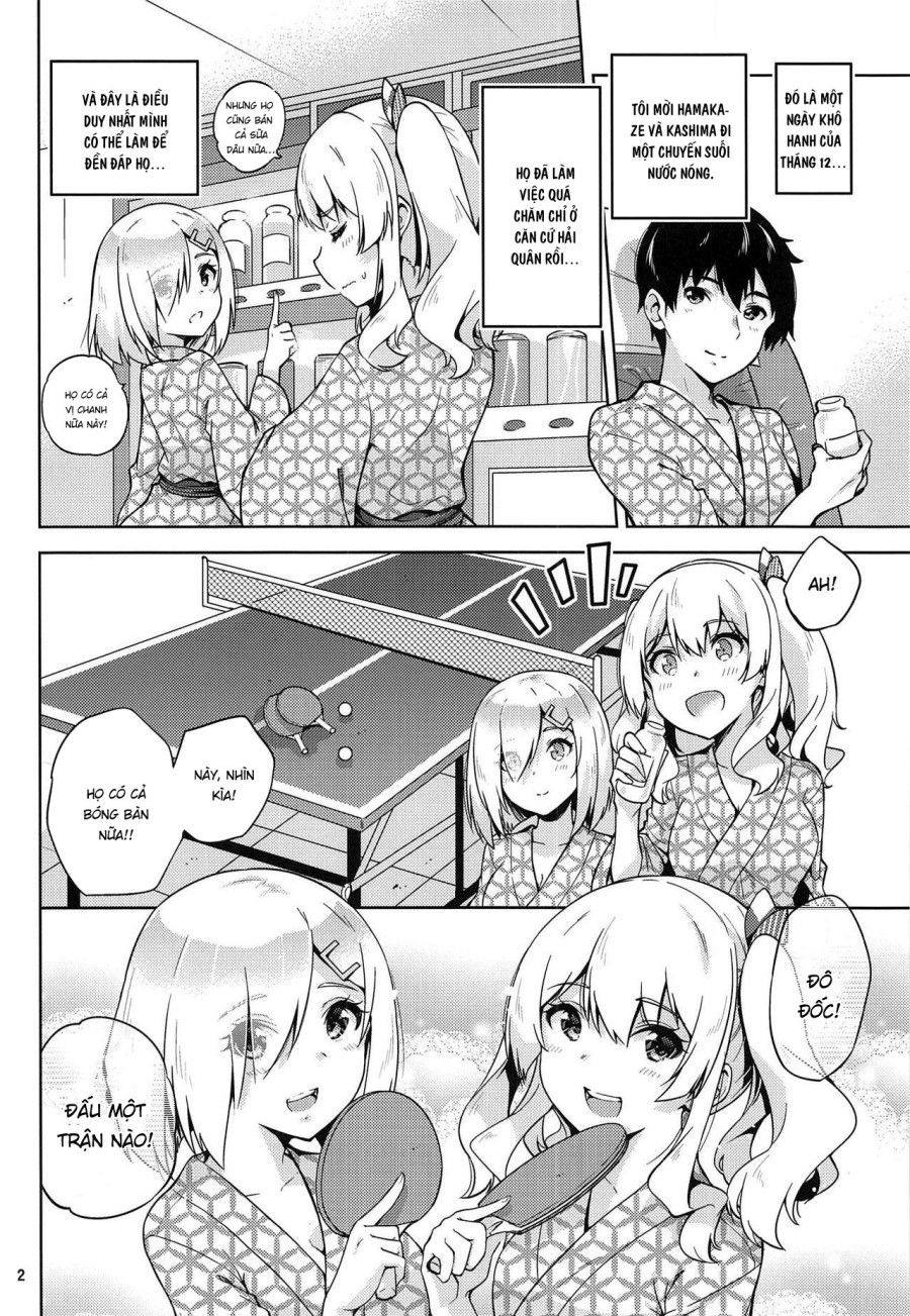 Kashima Và Hamakaze Ở Suối Nước Nóng Oneshot page 5 - Giả Dược