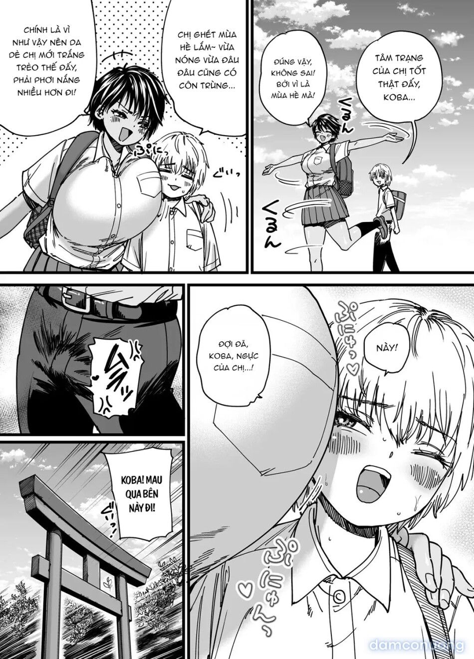 đọc truyện Kasshoku Dekadeka Boyish! Nagisa-chan Chương 1 ảnh 5 tại Thiên Thai Truyện