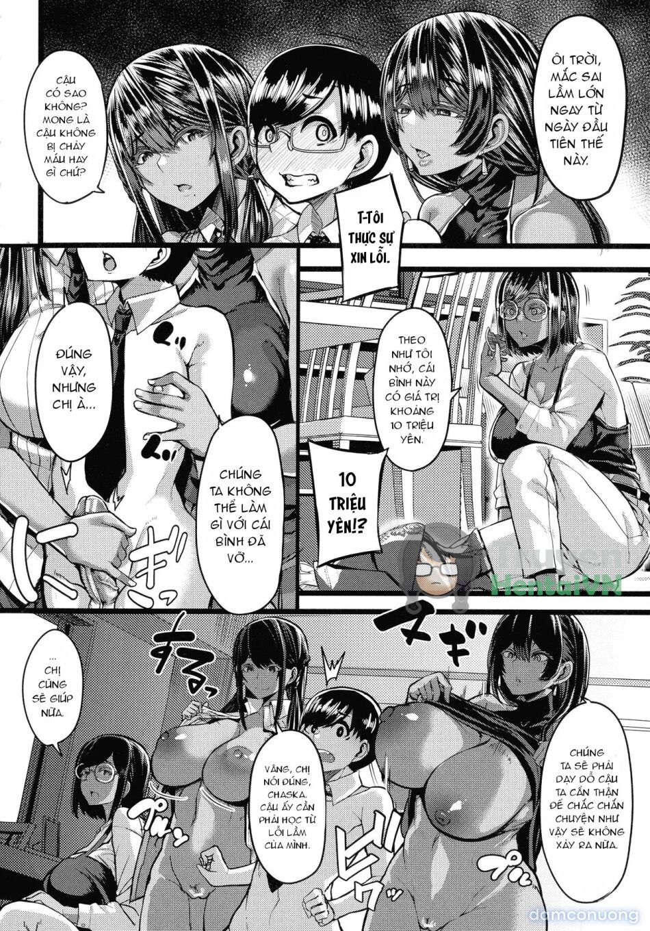 đọc truyện Kasshoku Hime To Himitsu No Keiyaku Chương 1 ảnh 23 tại Thiên Thai Truyện