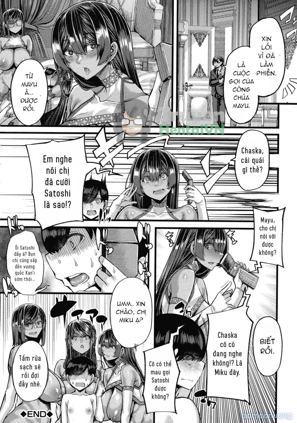 đọc truyện Kasshoku Hime To Himitsu No Keiyaku Chương 4 ảnh 47 tại Thiên Thai Truyện