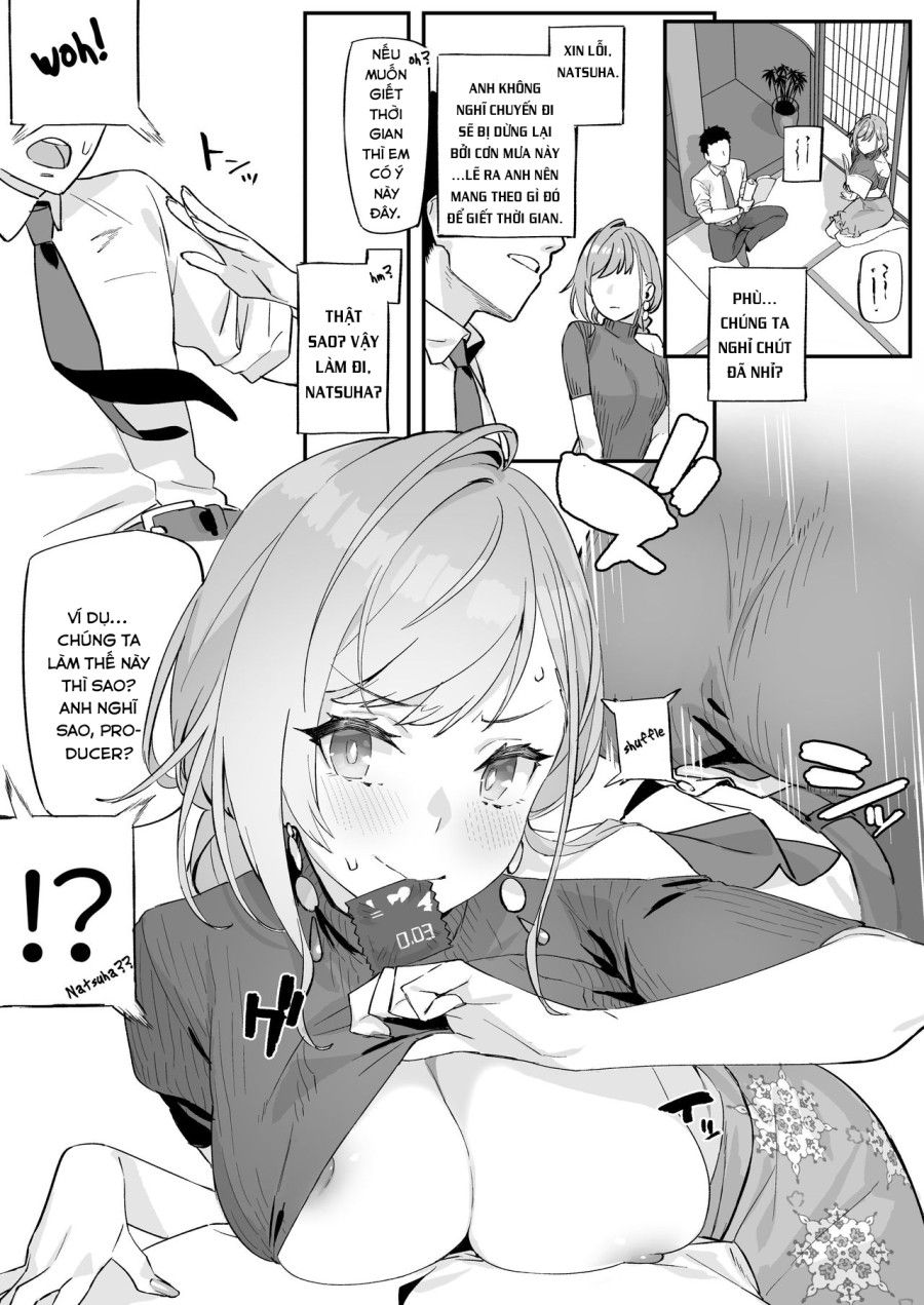 Katadashi Natsuha Ga Ecccccchi (the Idolmaster) Oneshot page 3 - Giả Dược