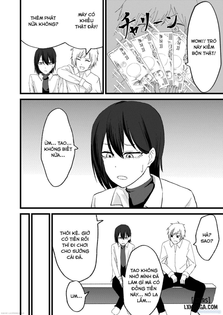 đọc truyện Katsuage Ni Akita Kara P-katsu Sagi Shitemita! | I Got Bored Of Extorting People, So I Tried Sugar Daddy Scamming! + Bonus Chương 1 ảnh 12 tại Thiên Thai Truyện